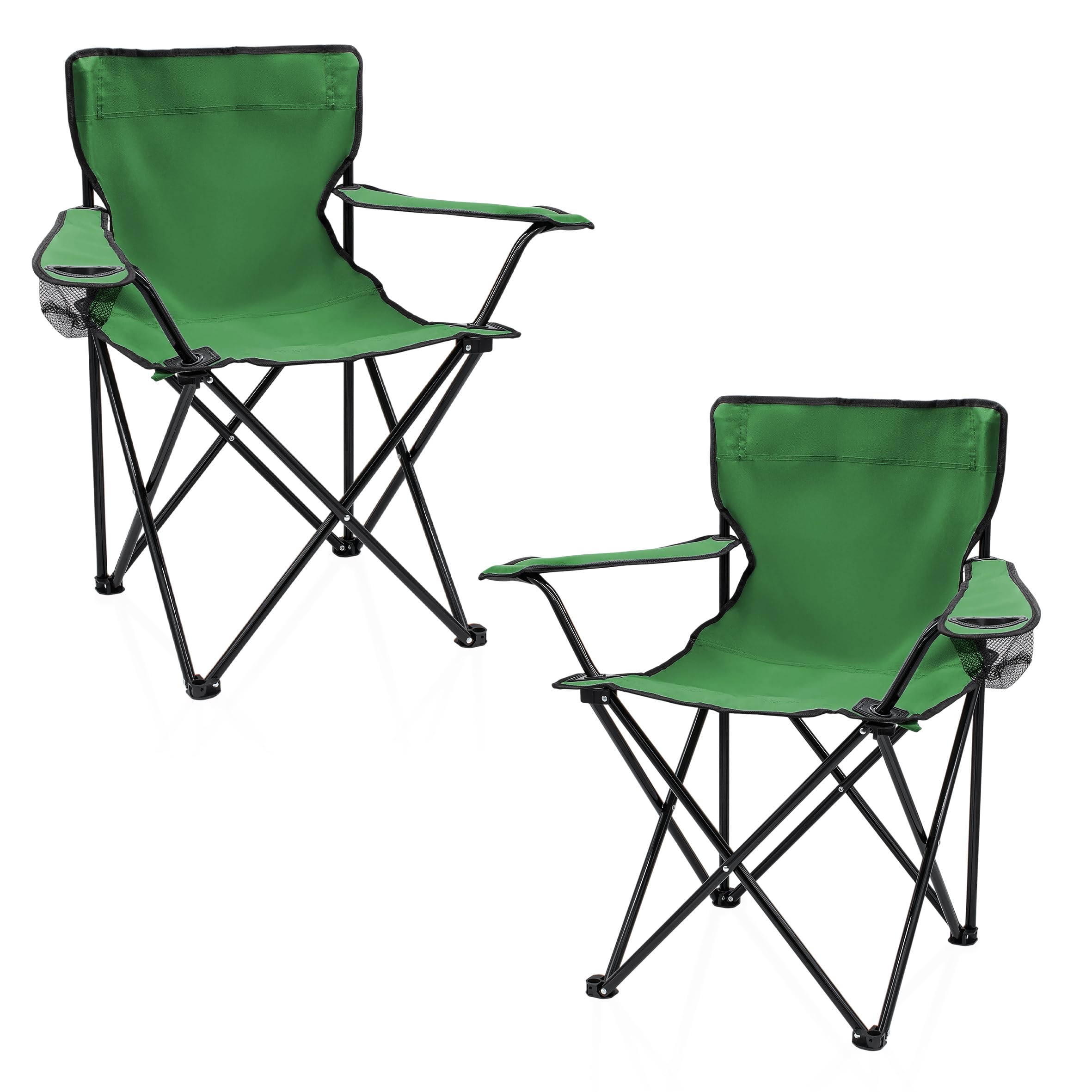 CAMPHILL Chaise De Camping Pliante, Chaise De Camping Portable Avec 2