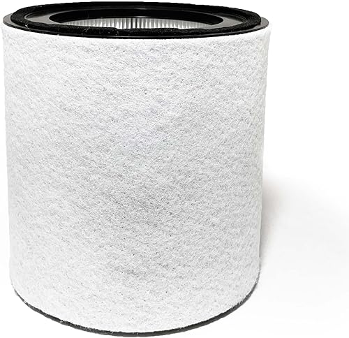 Nispira Filtro HEPA 3 en 1 de repuesto con carbón activado compatible con purificador de aire grande Z-3000 TruSens, 1 paquete