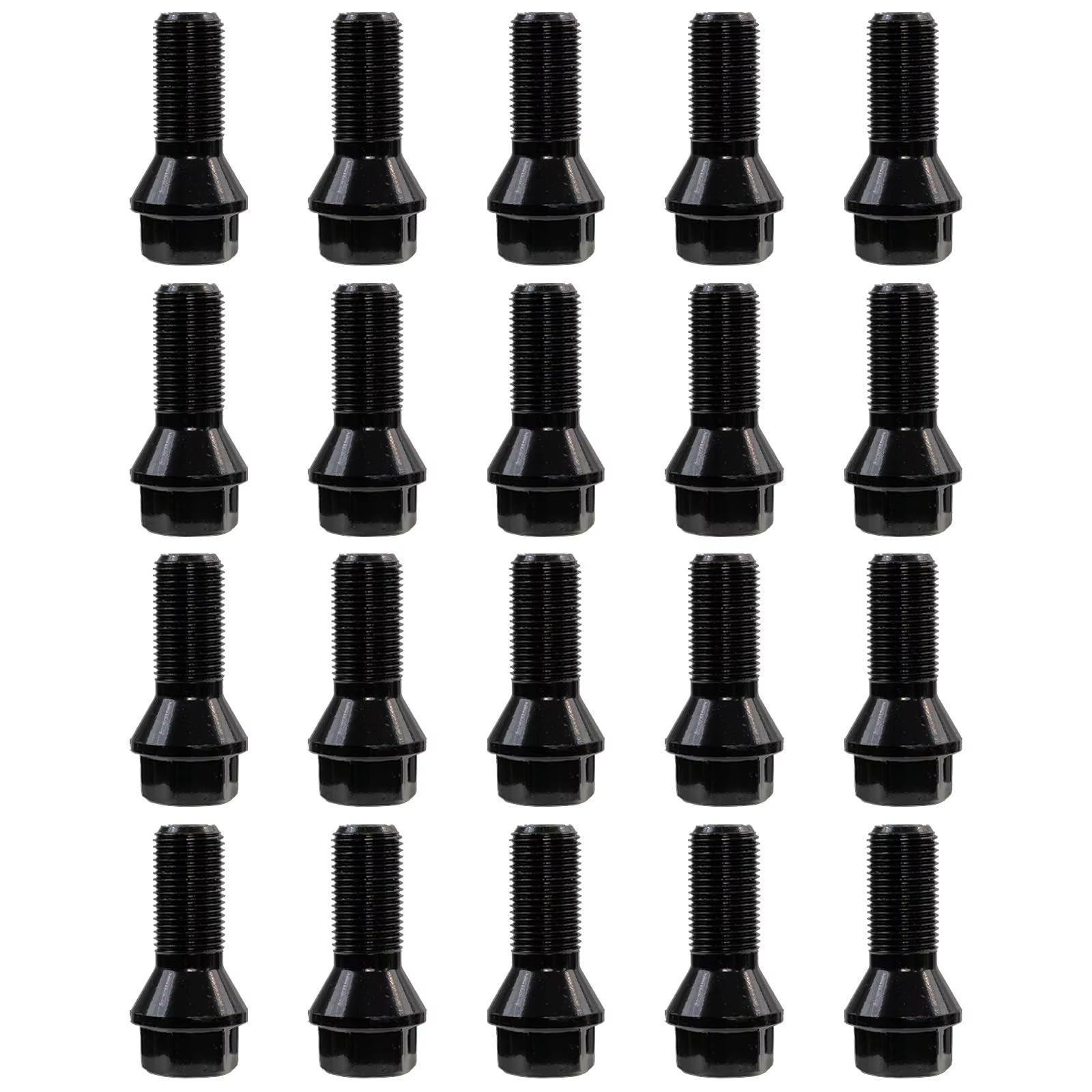 Compatibile Con BMW Per I4 G26 Per Gran Coupe 20x Car Wheel Lug Bulloni Dadi M14x1.25 OEM: 36136781151 36136890324 36136774896 Bullone Ruota Auto