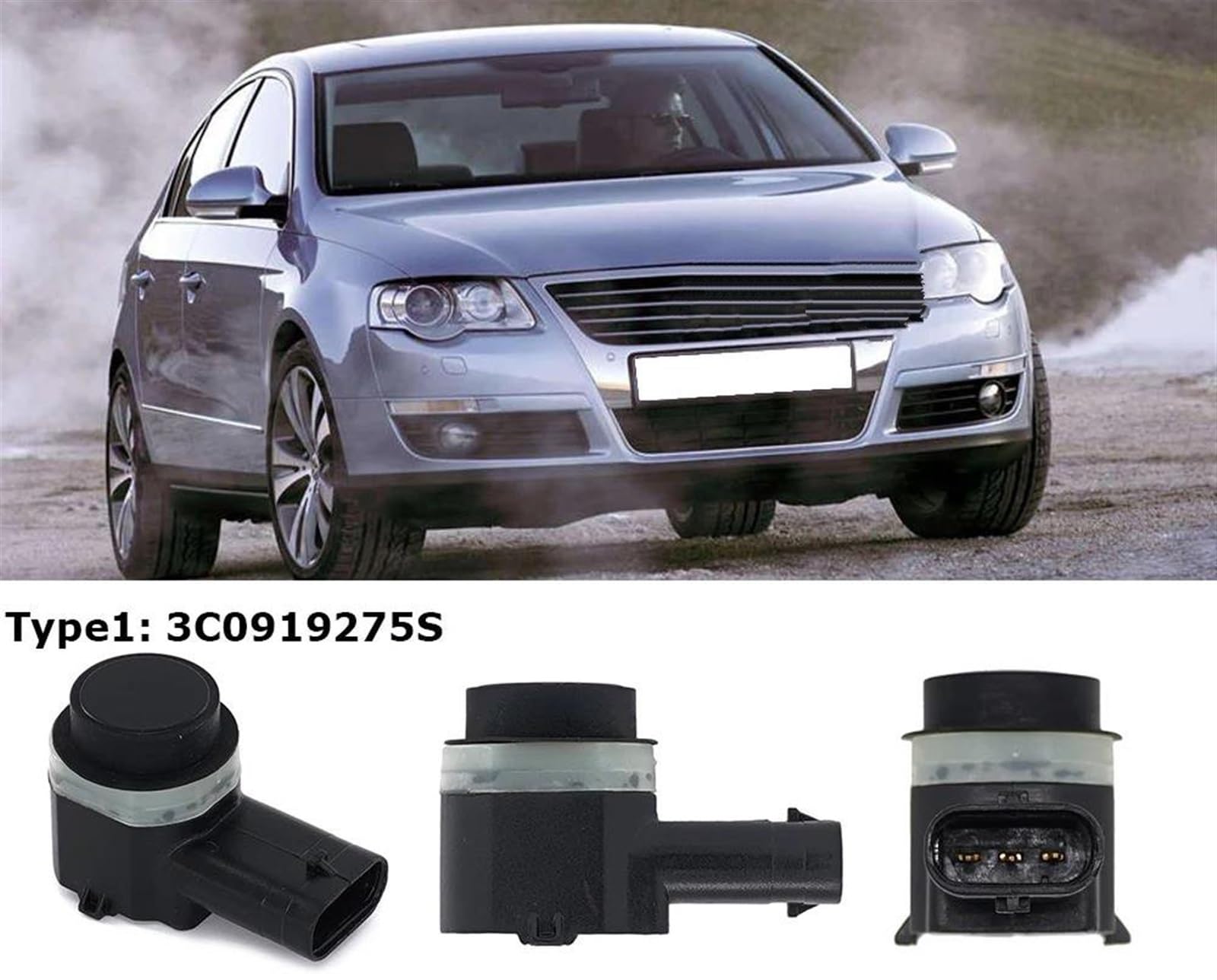 Caméra De Recul CCD Pour Audi / VW - Compatible Passat, Tiguan, Golf, Etc. (2011-2016) - Vue Arrière étanche IP68 - 6