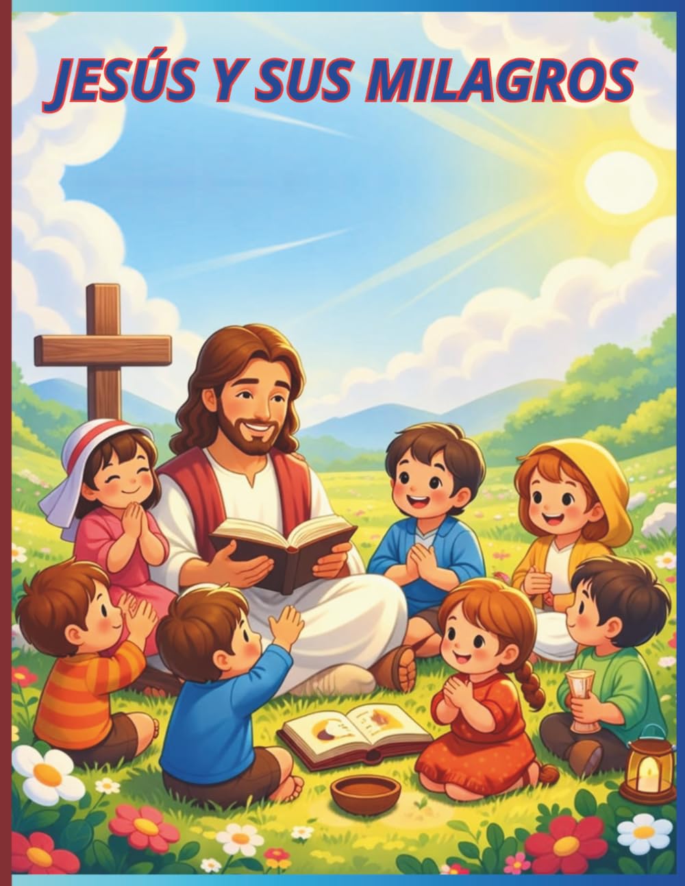 Jesús y sus milagros: historias bíblicas, milagros de Jesús, niños cristianos, dibujos fáciles, actividades infantiles, aprender sobre Dios, valores cristianos