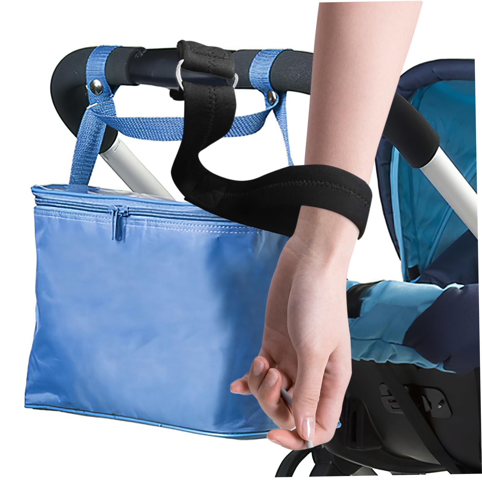Didiseaon Cintura Passeggino per Bimbi in Porta e Carrello Antiscivolo Fascia Polso Sicurezza Neoprene Regolabile Resistente per Protezione Ragazzo Ragazza