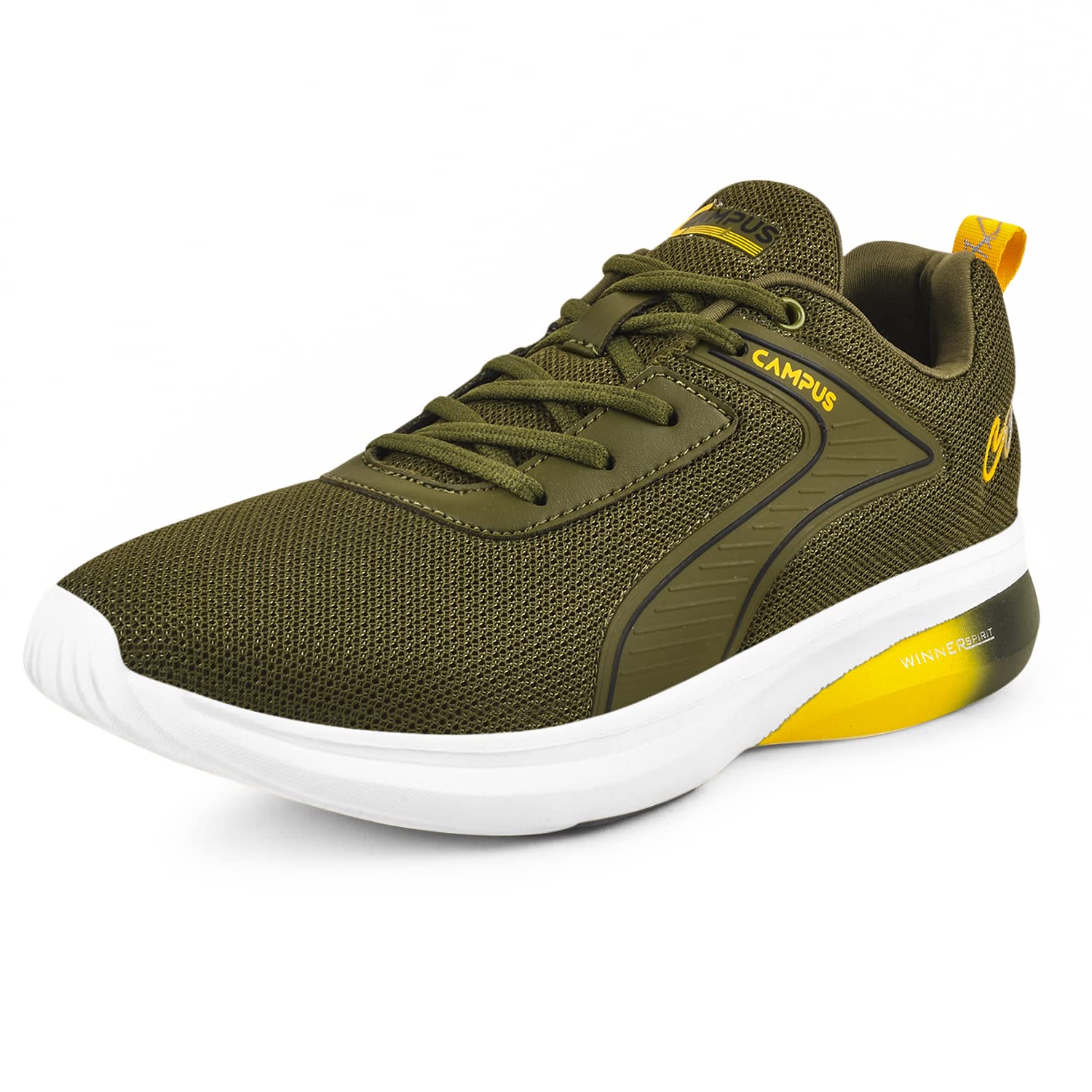 Campus Mens Camp-Thrive Olive/YLO Running Shoes - 6UK/India 22G-907 (B0BSS3SNVL) Amazon Price History, Amazon Price Tracker