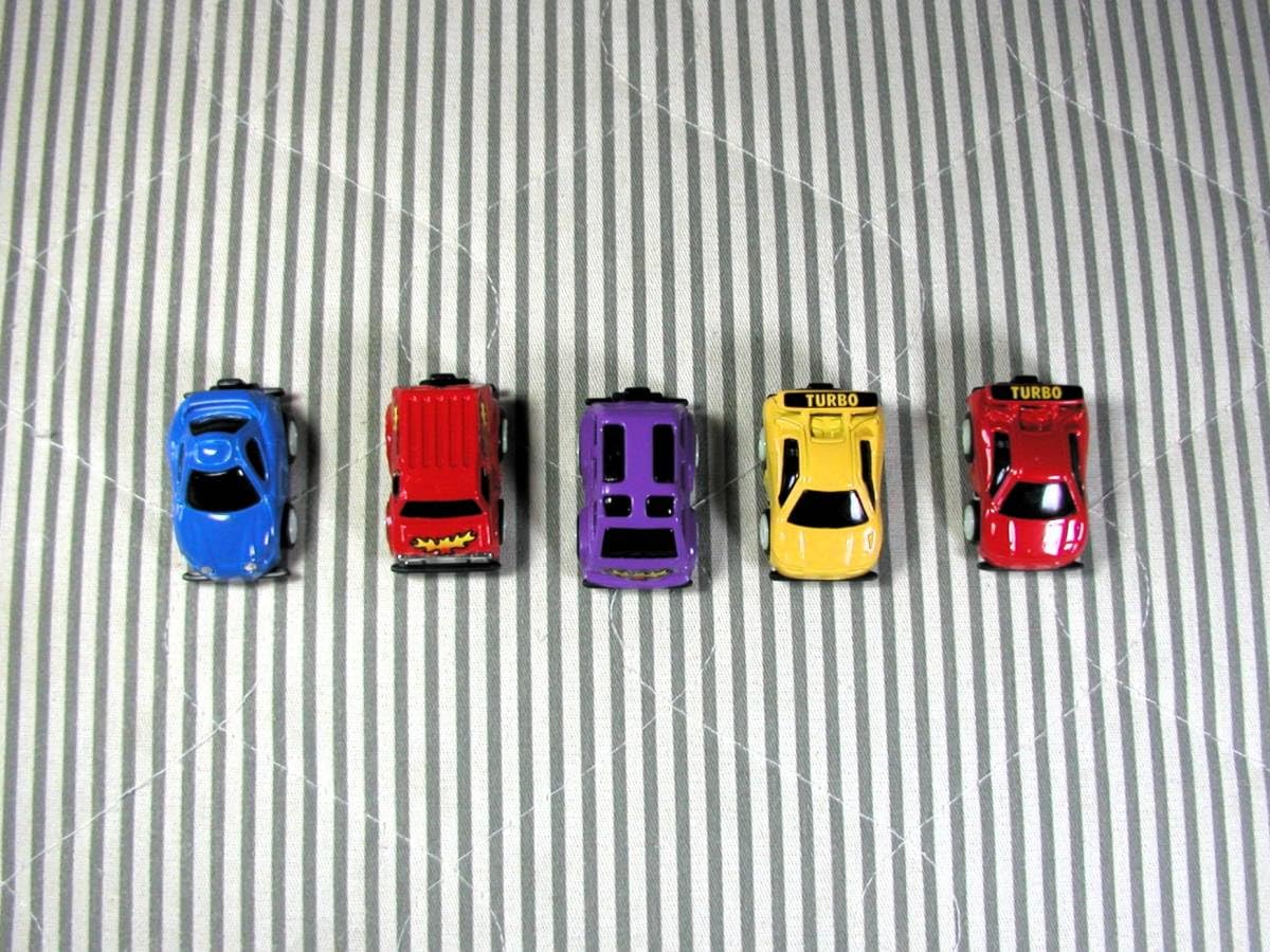 Amazon.co.jp: かわいい チョロQ ミニカー ロールバックミニカー 5個