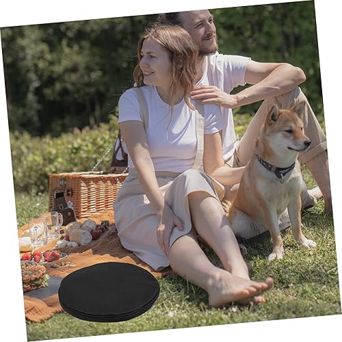 Miniatura 7 de DECHOUS Cojín de asiento plegable para taburete, almohadilla de silla portátil, taburetes telescópicos, cojín redondo de espuma, almohadillas