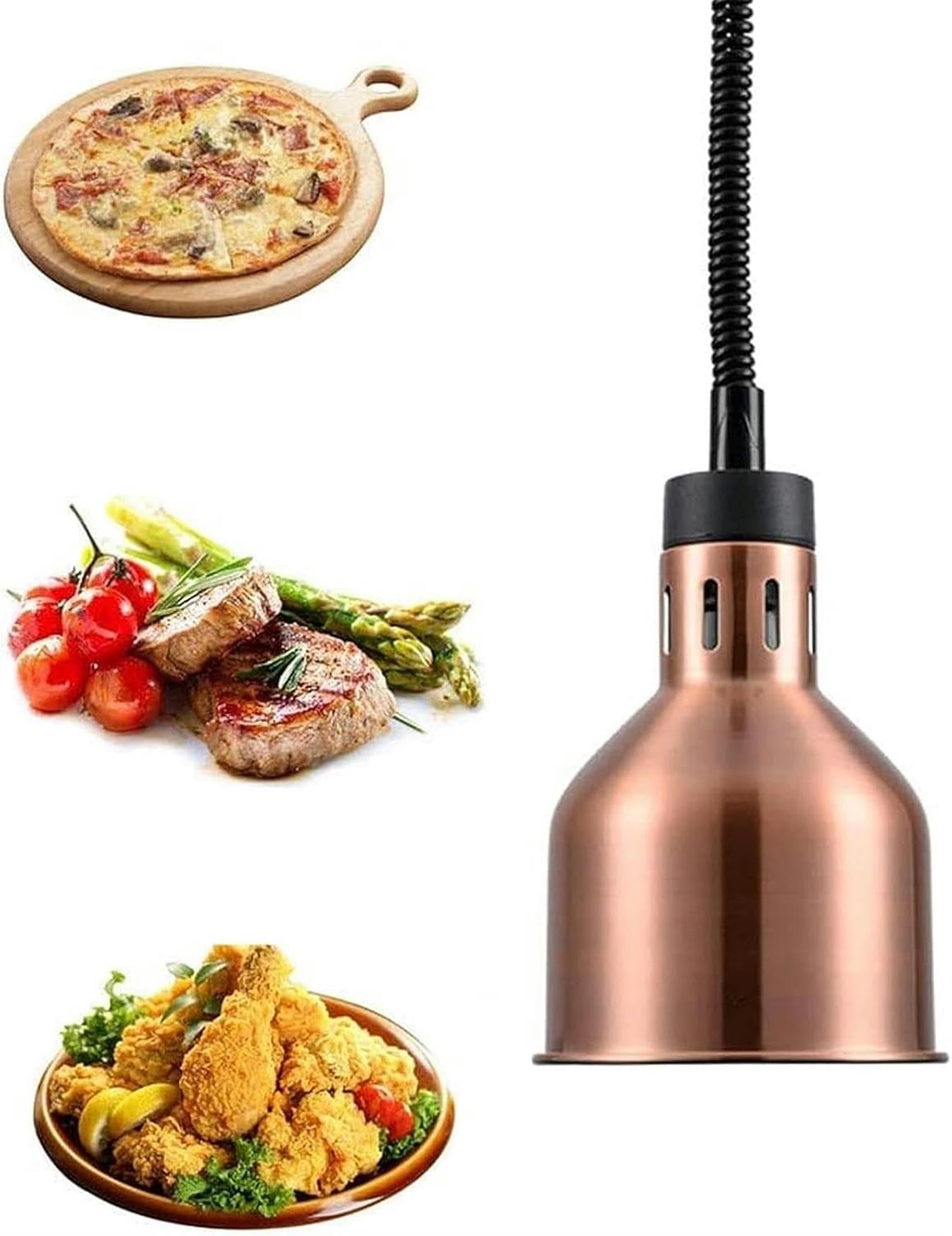Lampa grzewcza do żywności, lampa grzewcza do kuchni, lampa grzewcza do żywności do celów komercyjnych, lampa grzewcza do żywności do restauracji w hotelowej kuchni