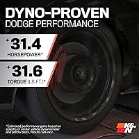 Vista 3 de Sistema de admisión de aire frío de alto rendimiento K&N, con filtro