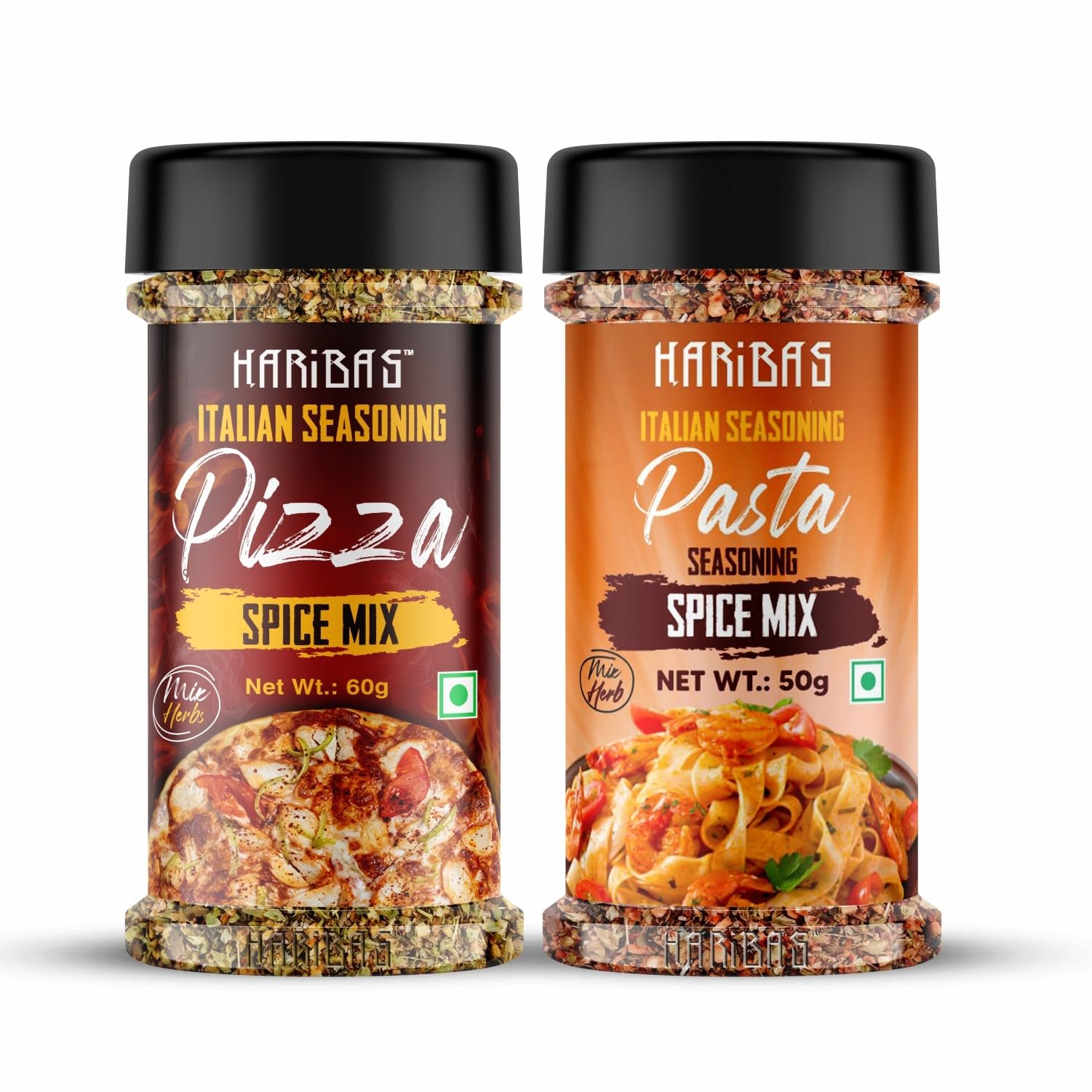 HARIBAS Combo Pasta and Pizza Seasoning Masala 50gm Each (B09F3NV5DF) Amazon Price History, Amazon Price Tracker
