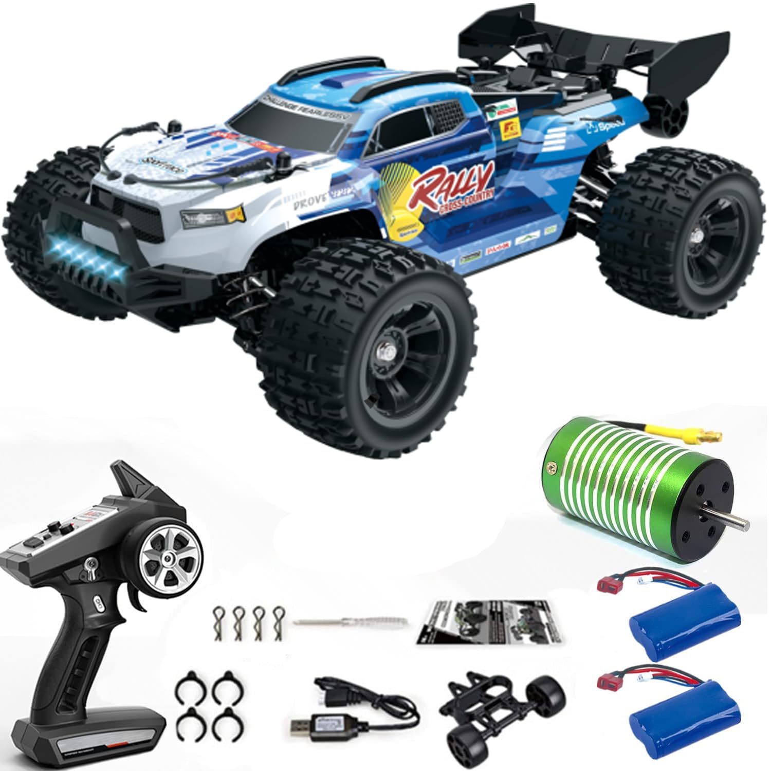 High Speed Brushless RC Truck 50KM H RTR 1 18 Scale 4WD Monster Truck for Beginners and Adults