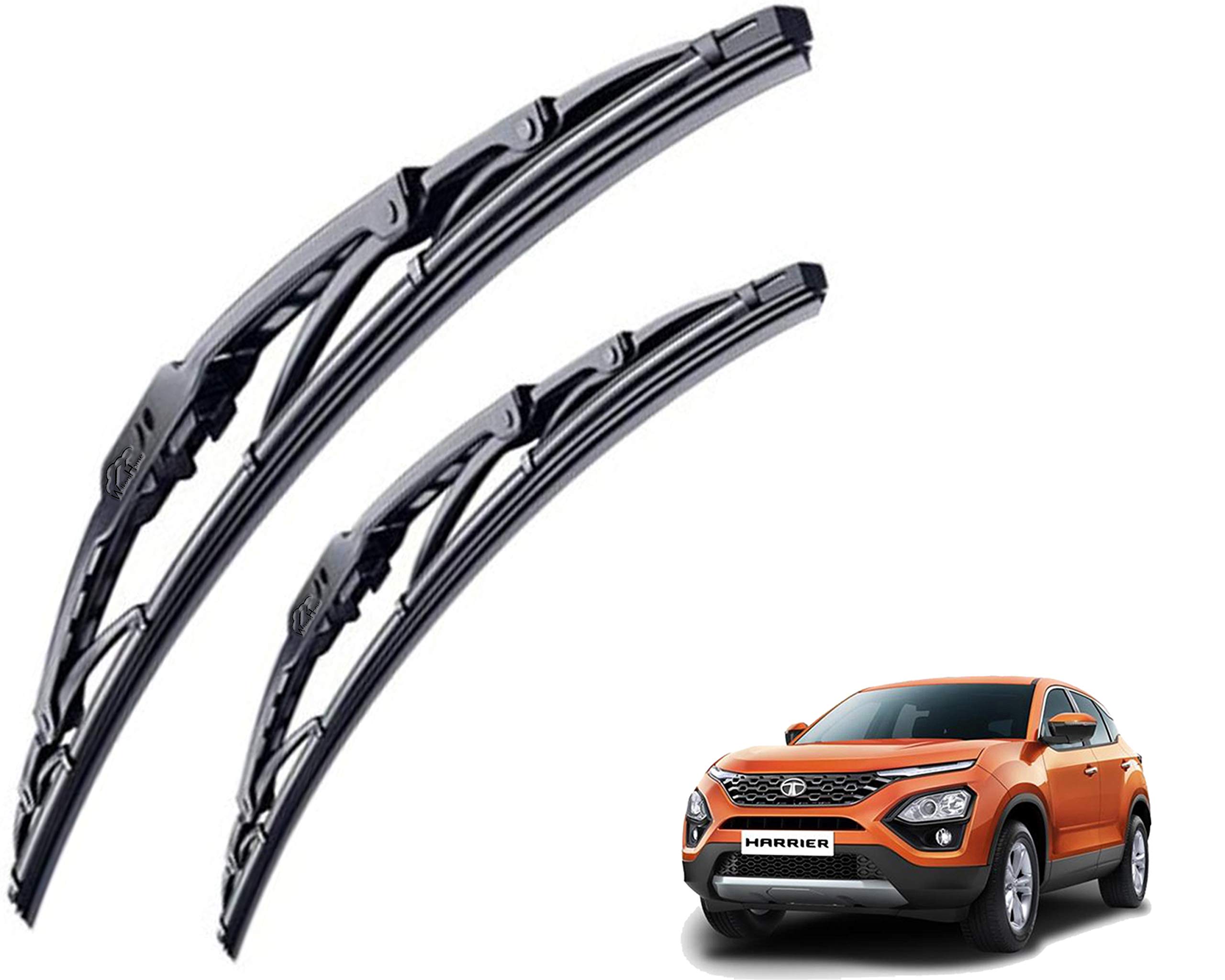 WolkomHome High Performance OE Car Wiper Blade Replacement Set of 2 Pc Right 26" Left 20" for Tata Harrier