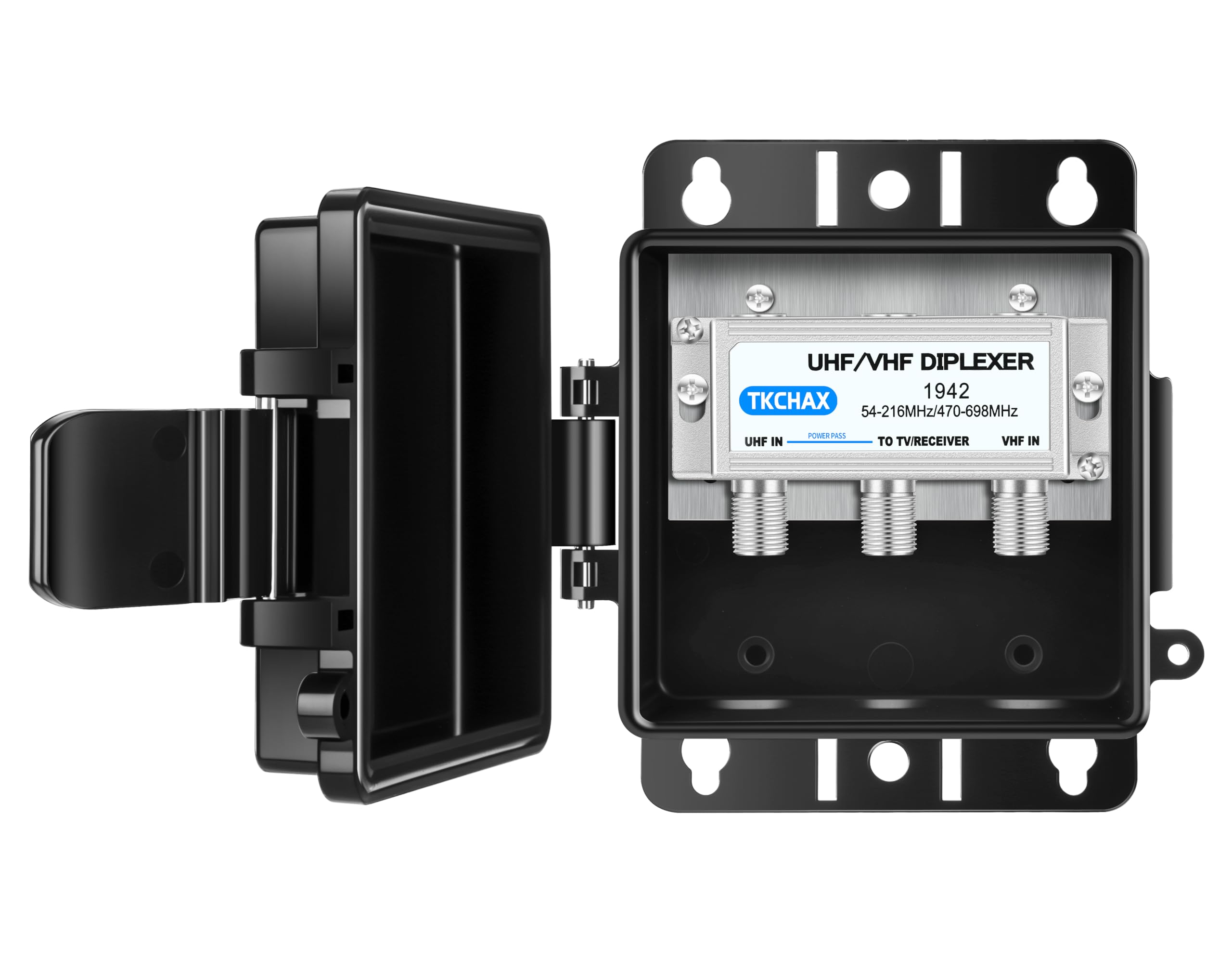Amazon.com: TKCHAX UHF/VHF TV Antenna Combiner & Diplexer