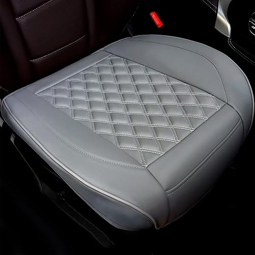Cusaota 2 fundas protectoras de asiento de automóvil para parte inferior de asiento delantero, de piel sintética de lujo, para el interior del disponible en Yaxa Mexico