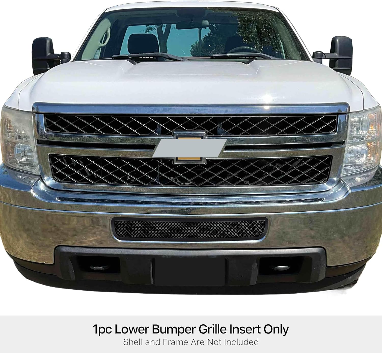 Inserție de grilă APS instalată pe Chevy Silverado