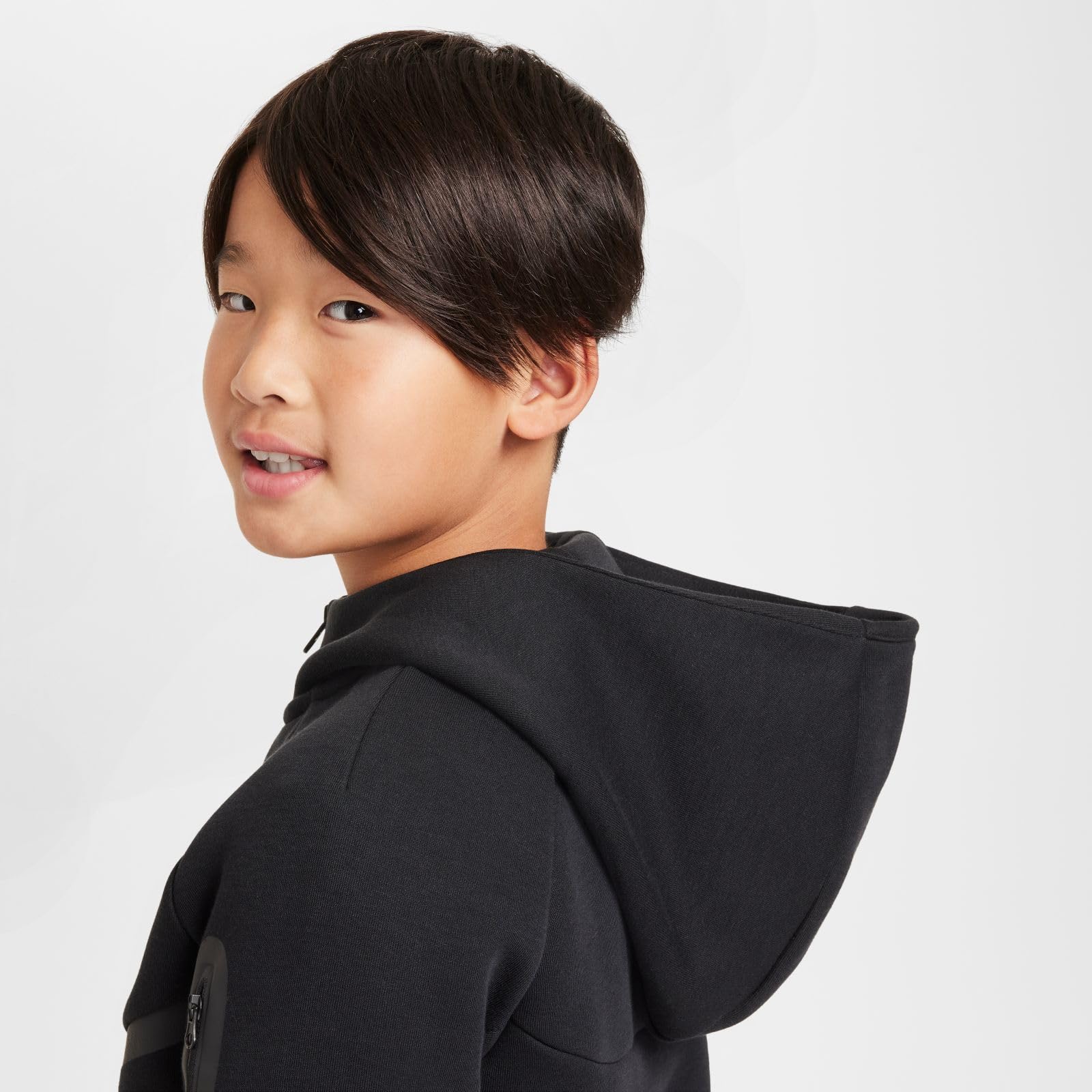 NIKE Nike Sportswear Tech Fleece Sudadera Con Capucha Con Cremallera Completa - Niño/A Jacket Niños (Pack de 1)