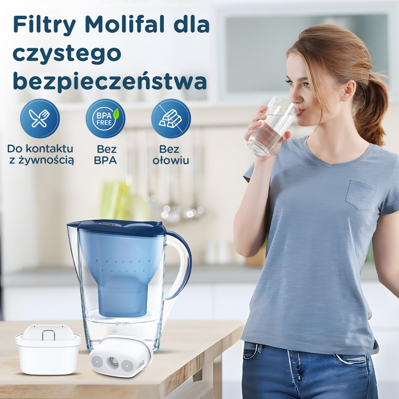 Wkład do filtra wody, zamiennik kompatybilny z BRITA MAXTRA+, Maxtra Plus, Style, Marella, Elemaris (12)