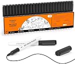 Shuttle Art Dry Erase Markers, 15 Colors Magnetic Whiteboard Markers, Fine Point, Perfect For Writing on Whiteboards, Dry-Erase Boards,Mirrors for School Office Home
