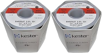 Kester 331 Organic Core Solder 63/37 .031 1 lb. Spool by NTE Electronics 2