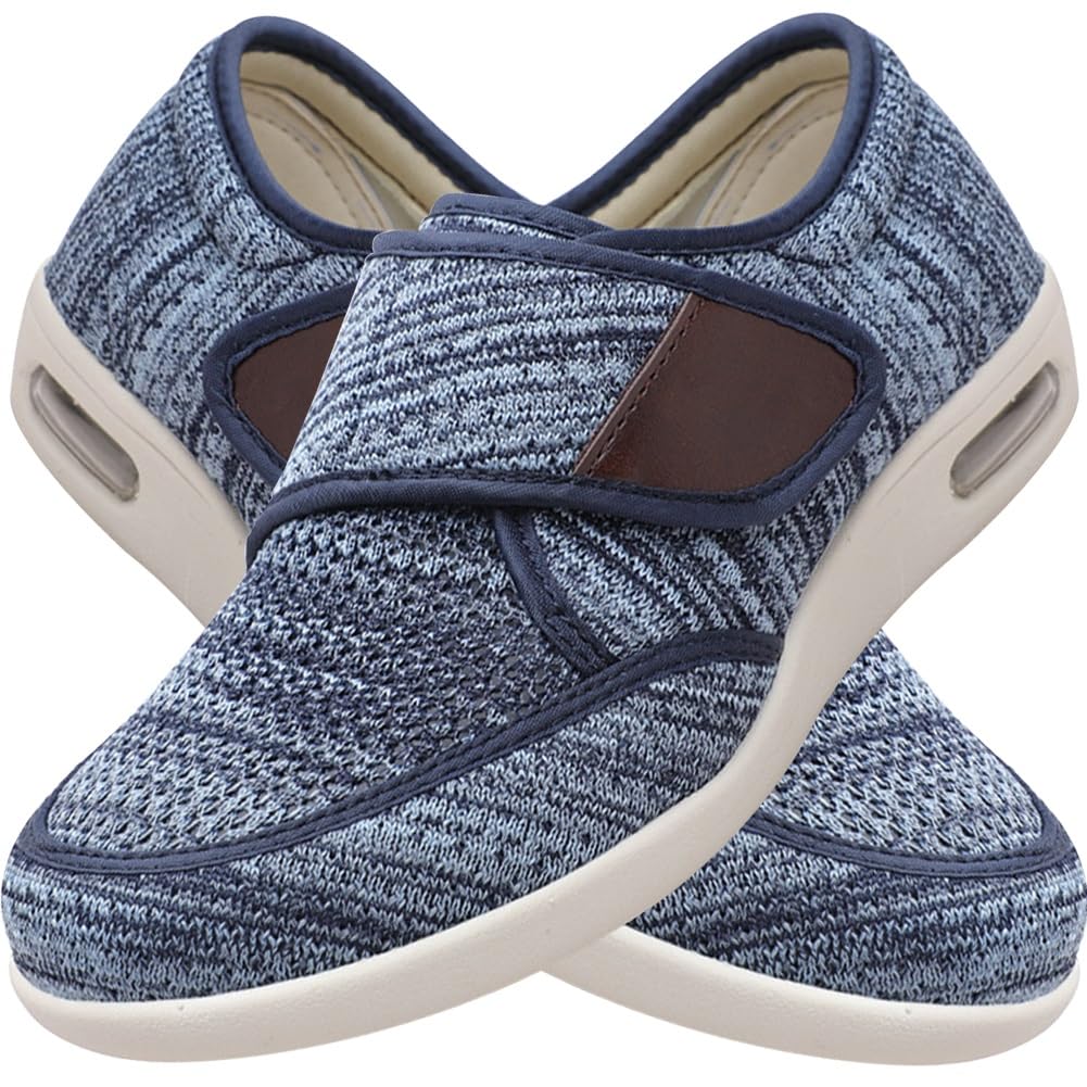 Zapatos para pies planos de hombre deportivos Rest Walking Light Blue 40.5