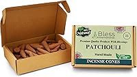 Vista 152 de Bless International Cedro 100% natural - Conos de incienso hechos a mano, sumergidos a mano, orgánicos, sin productos químicos para purificación