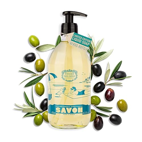 Miniatura 9 de Panier des Sens - Jabón líquido de manos Marsella - Jabón de manos Sea Samphire - Jabón hidratante con aceite de coco - Jabón recargable para baño