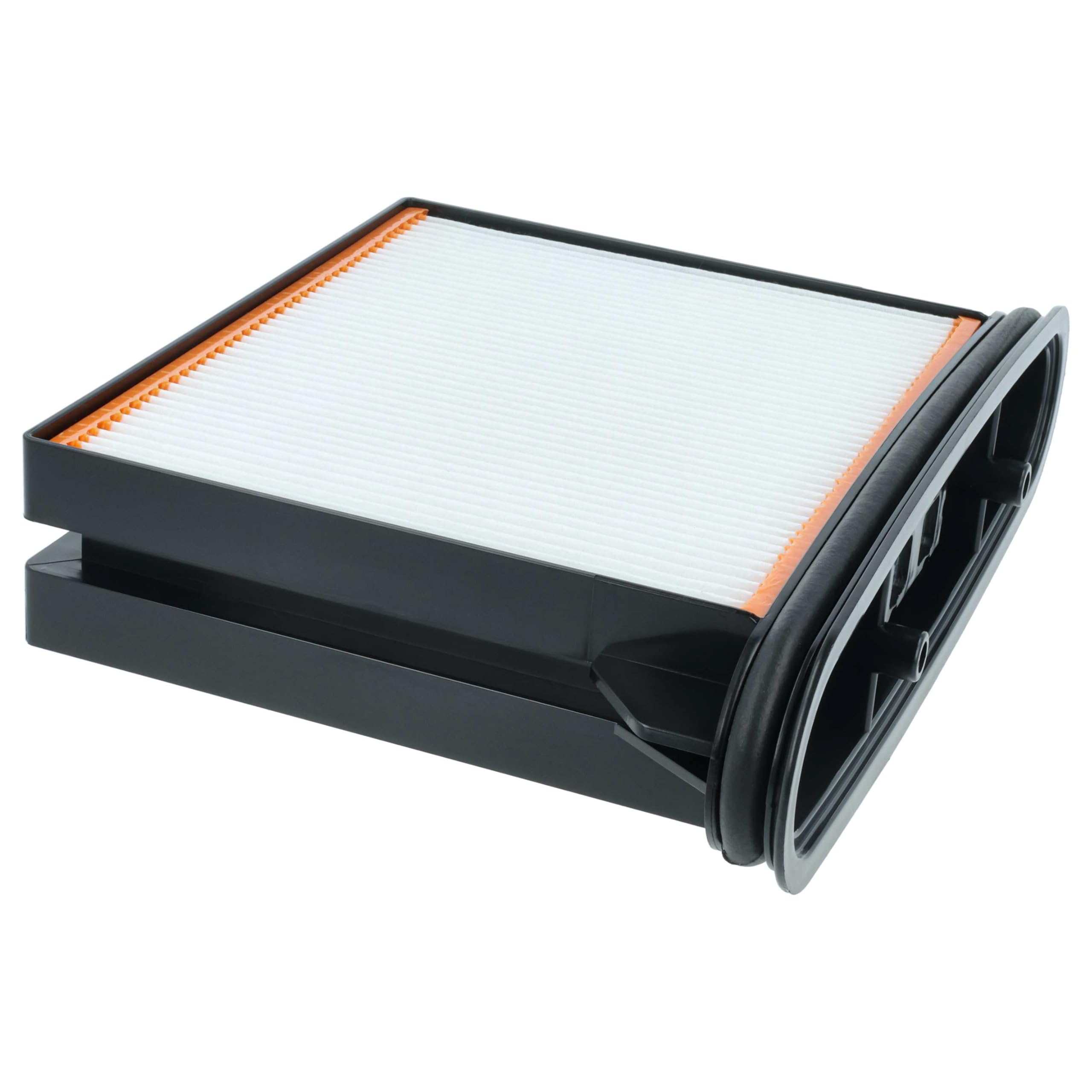 vhbw 2x filtro a pieghe piatte F8 compatibile con Hikoki RP350YDM, RP350YDH, RP250YDM aspirapolvere umido/secco, industriale - Elemento filtrante