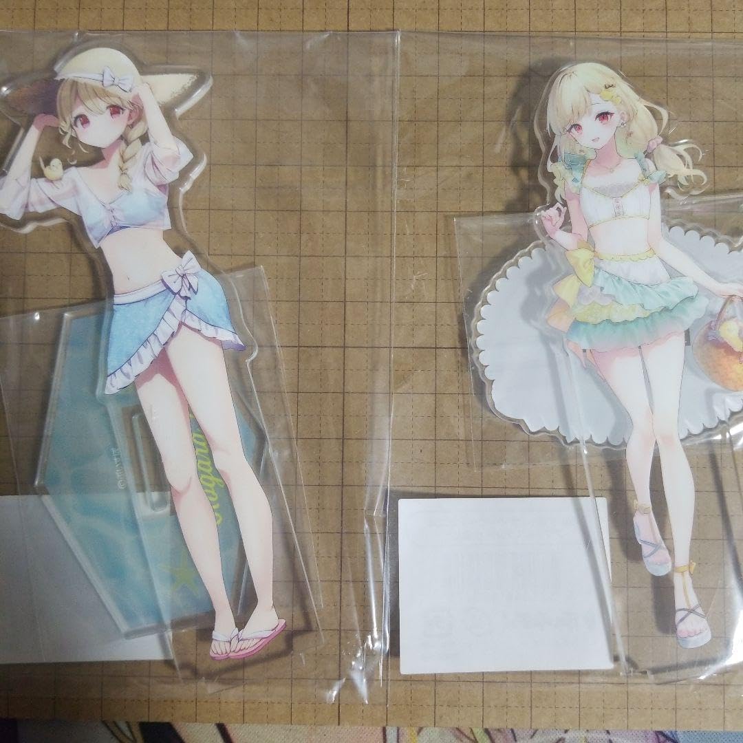 一ノ瀬うるは 小雀とと 温泉街衣装 アクスタ ぶいすぽ C105 小雀とと アクリルスタンド 2023-2024 一ノ瀬うるは 小雀とと