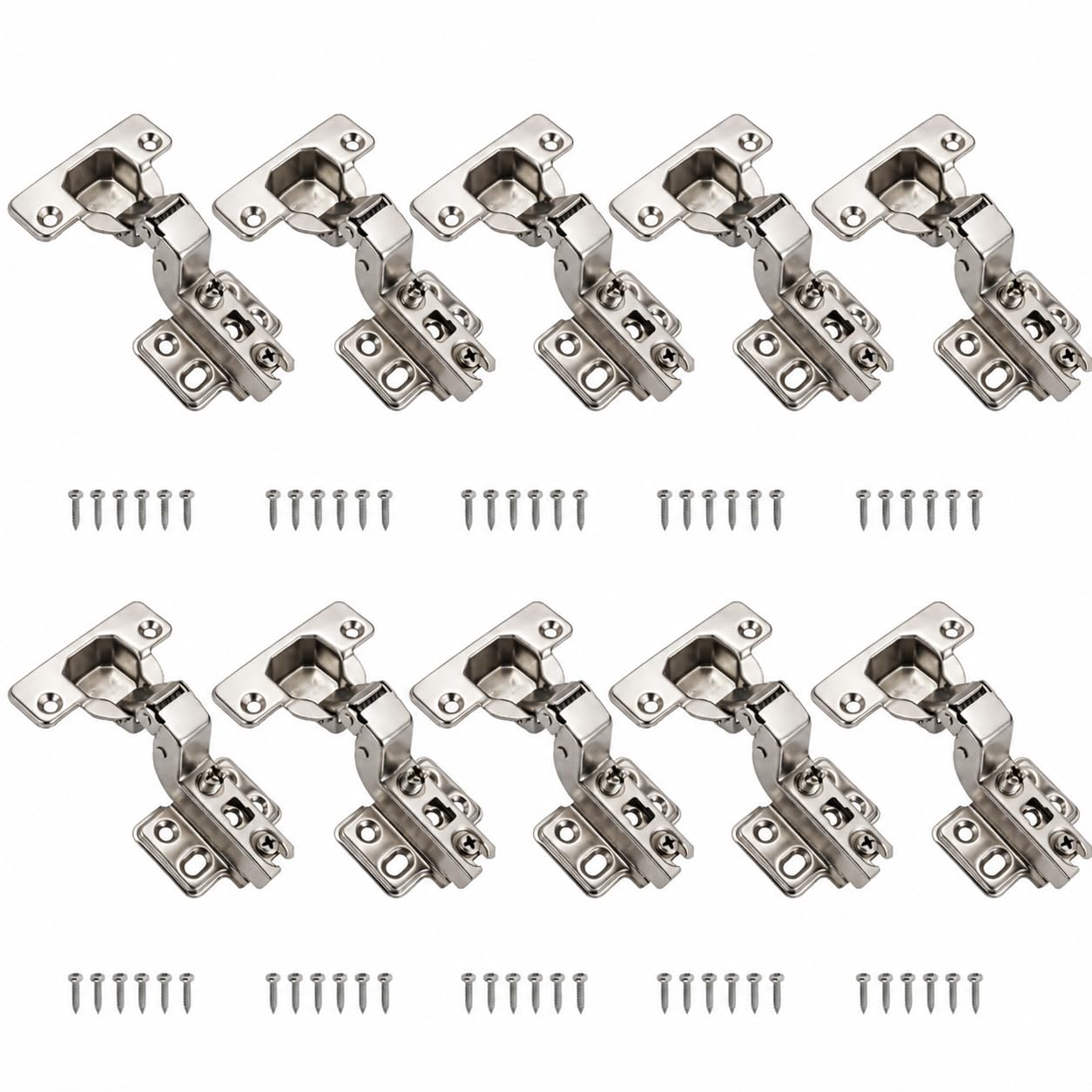 Concealed Cabinet Hinges - Full Overlay Auto Hinges -10 Concealed Cabinet Hinges - Full Overlay Auto Hinges -10