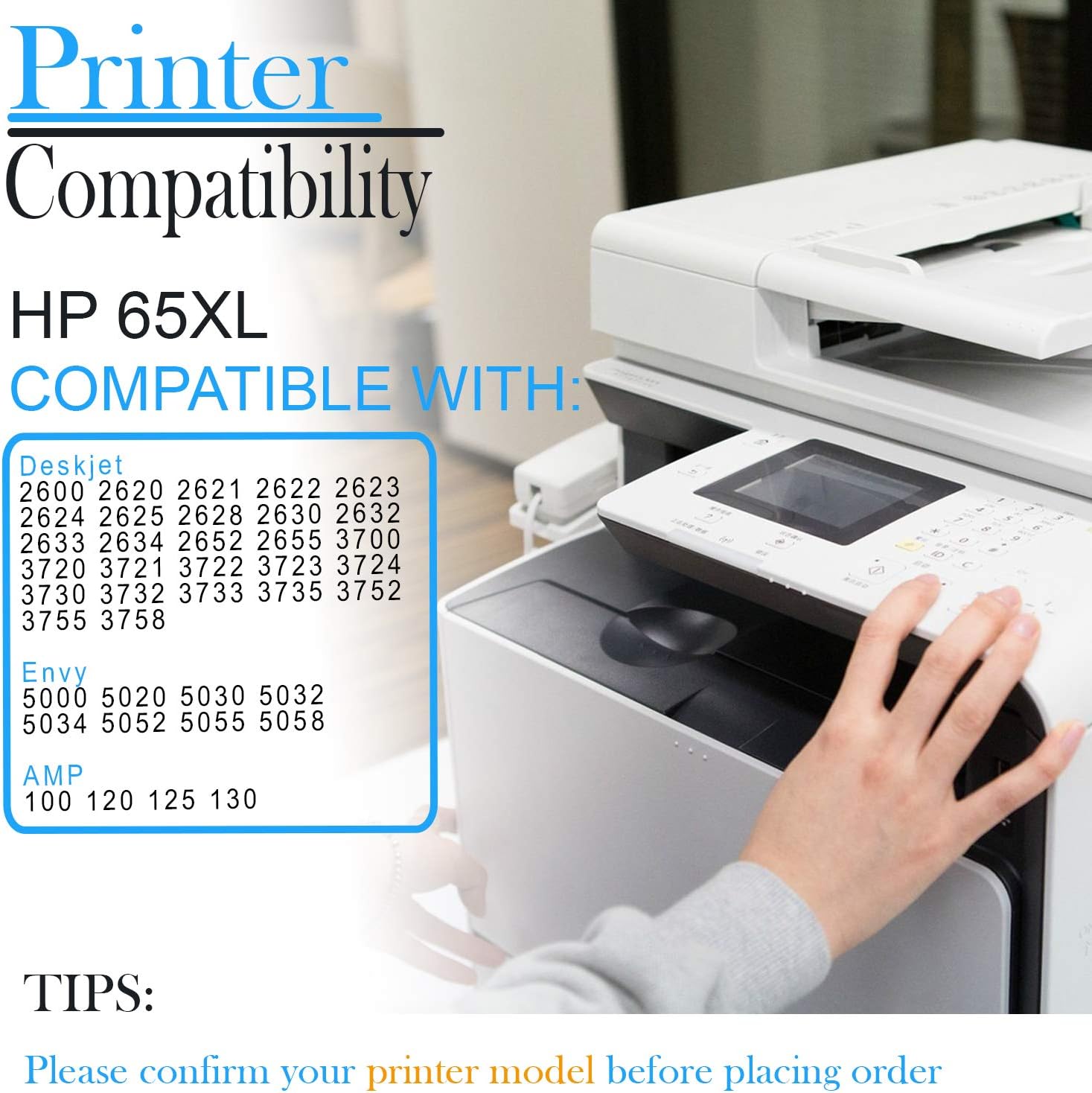 Suреr Bіg Clеаrаnсе! Clorisun Remanufactured 65XL Ink Cartridge Replacement for HP 65XL 65 XL N9K04AN for HP Envy 5055 5052 5058 DeskJet 3755 2652 2655 3722 3752 3758 3720 2622 Printer (Black, Tri-Color, 2-Pack) Suреr Dеаl Prоduсt Clorisun Remanufactured 65XL Ink Cartridge Replacement for HP 65XL 65 XL N9K04AN for HP Envy 5055 5052 5058 DeskJet 3755 2652 2655 3722 3752 3758 3720 2622 Printer (Black, Tri-Color, 2-Pack)