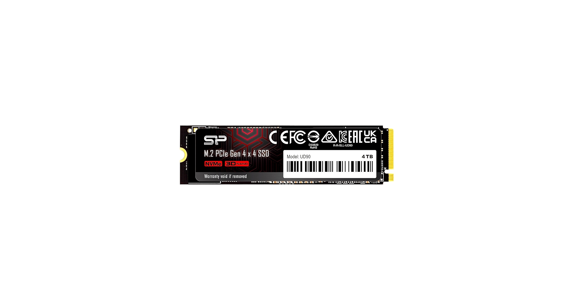 Amazon.com: Silicon Power 4TB UD90 NVMe 4.0 Gen4 PCIe M.2