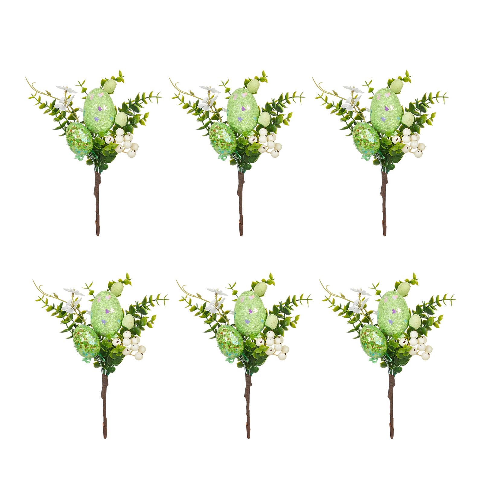 Snorvixre Time Foam Silk Flower Easters Berries Sprigs Decors Centerpieces for Festival Atmospheres in Living Space Easters Decors