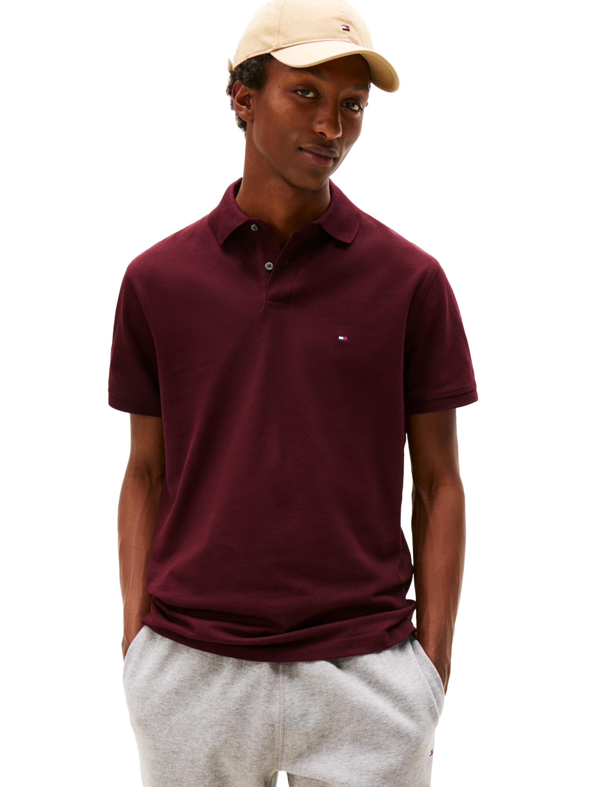 Tommy Hilfiger Men's Short Sleeve Polo Shirts