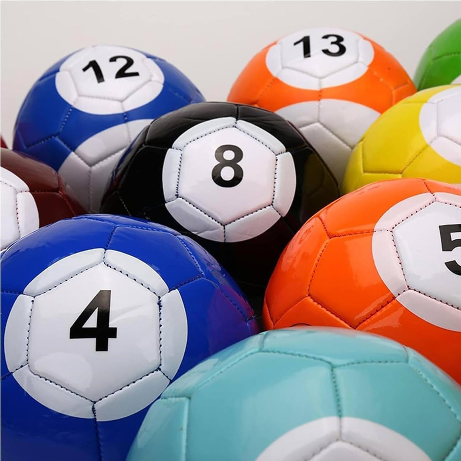 16-teiliges Leder-fußball-Billard-Kick-Set, Interaktives Fußball-trainingsspiel Mit Pumpe Und Ballnadel, Für Garten, Zimmer Und Outdoor-spielunterhaltung
