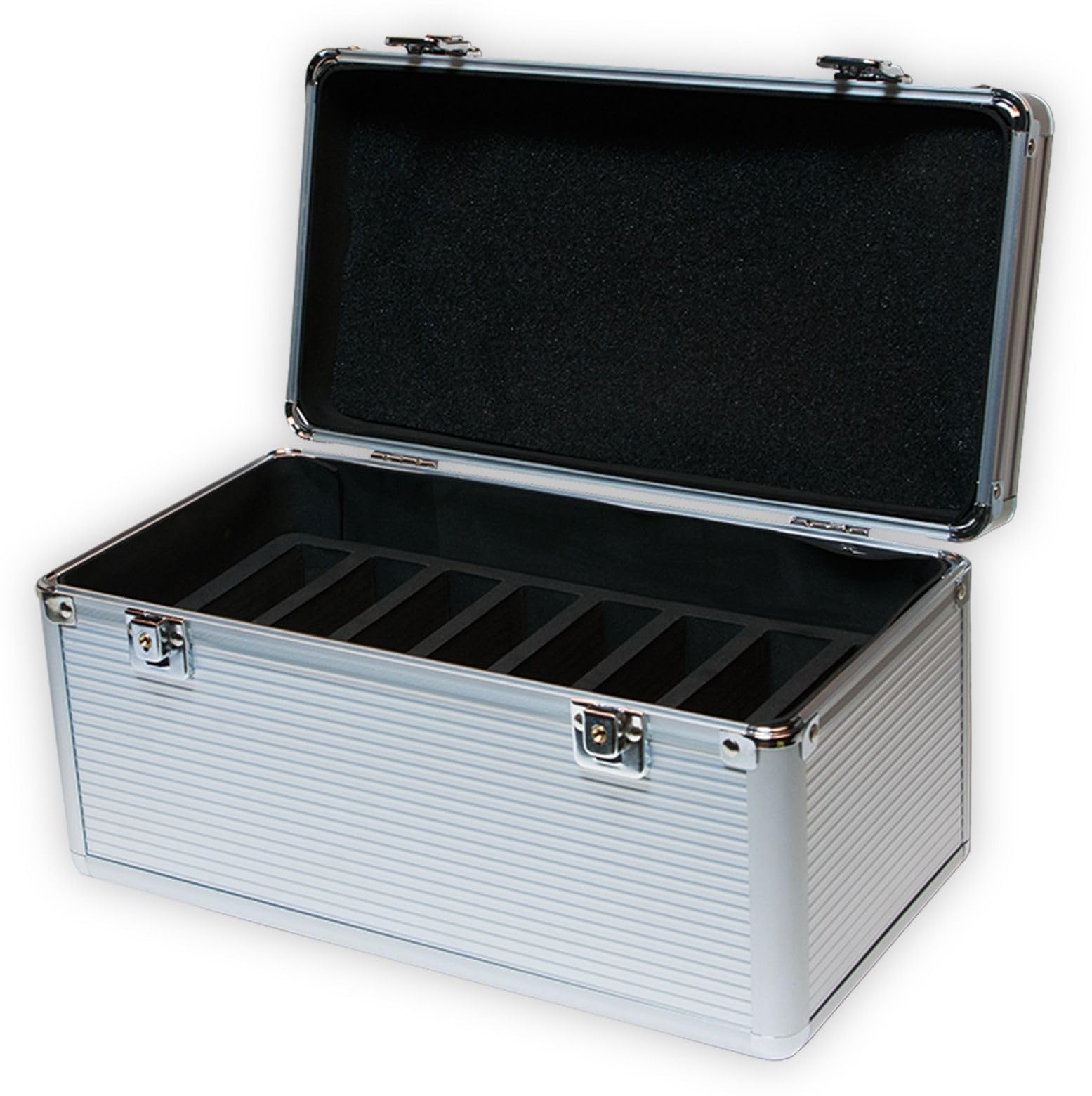 Logilink Aluminium Case to Protect up to 4 x 3.5 and 2 x 6.4 cm (2.5 inch) HDD Silver 8X 3,5