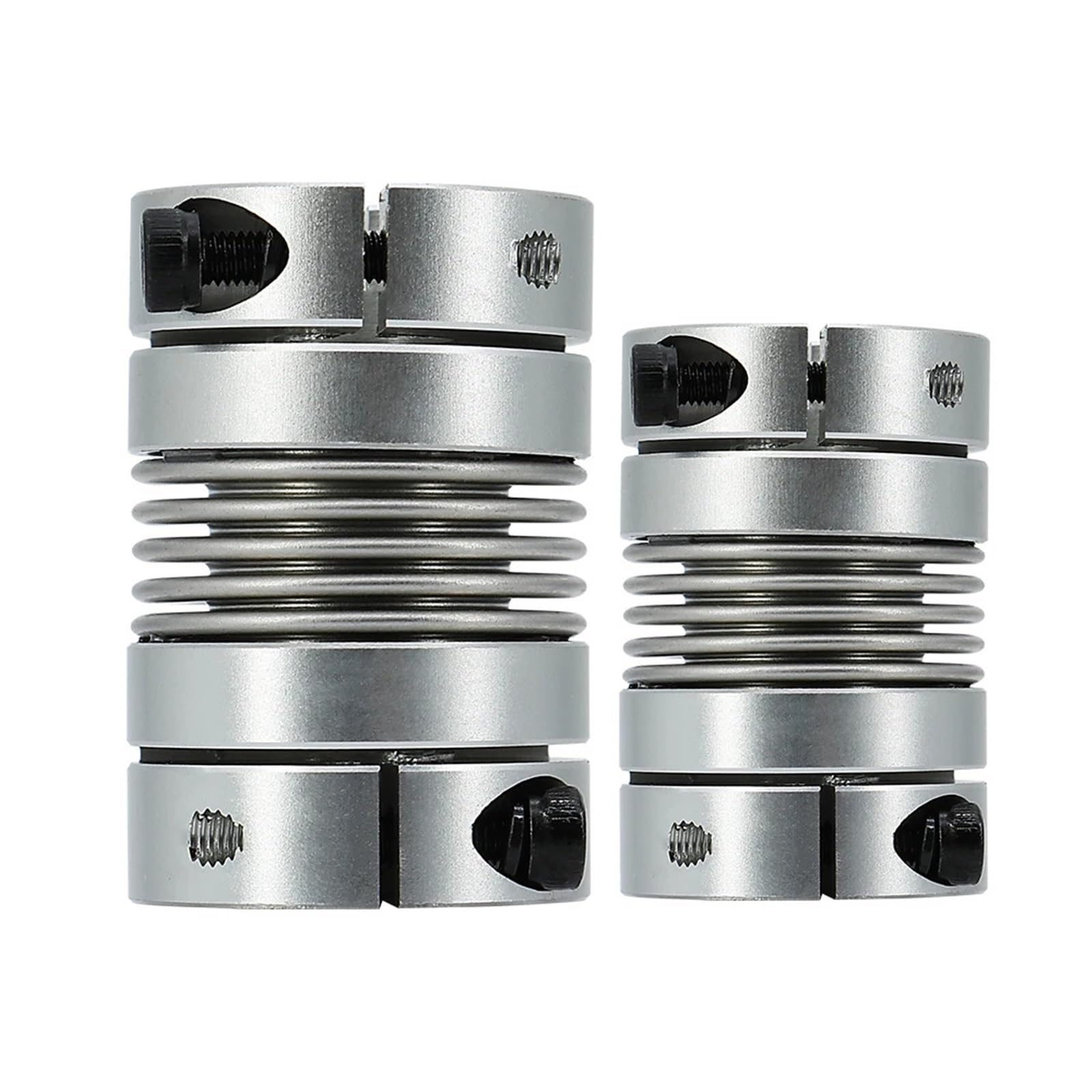 1 szt. LB-B- D20L34 sprzęgło mieszkowe ze stopu aluminium enkoder serwo krok po kroku sprężyna śrubowa elastyczne złącze elastyczne do CNC(5x5)