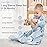 Yoofoss Baby Sleep Sack 0-6 Months Long Sleeve Wearable Blanket Baby 100% Cotton 2-Way Zipper 0.5 Tog Newborn Sleeping Sack, Lightweight(Small)