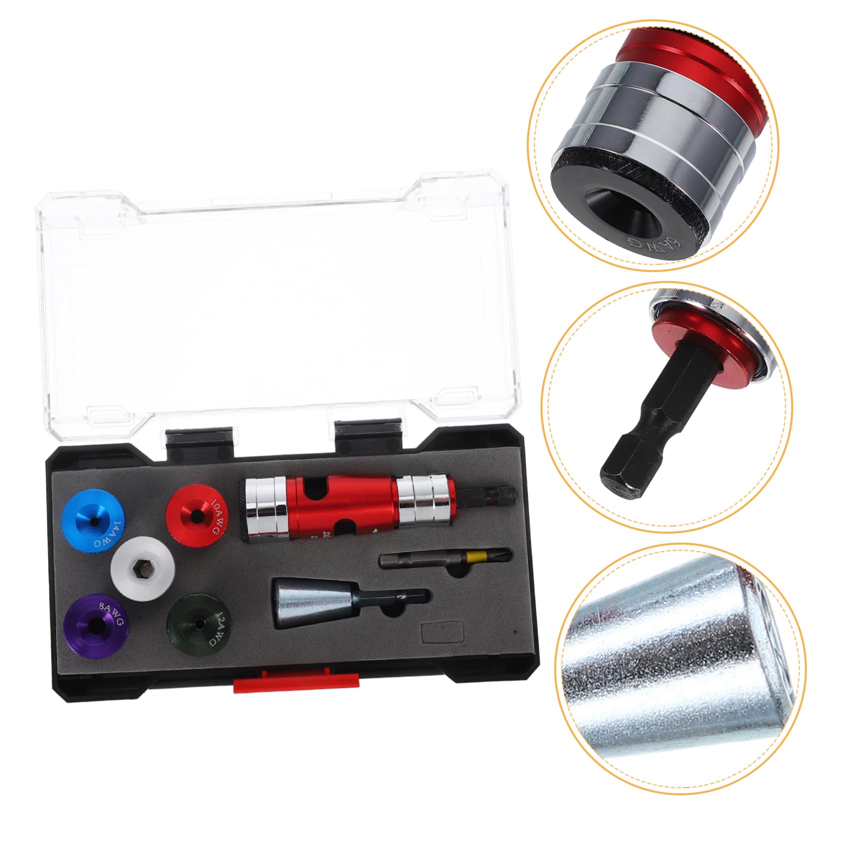 Pelacables Eléctrico para Electricistas, Modelo Americano, 1 Juego