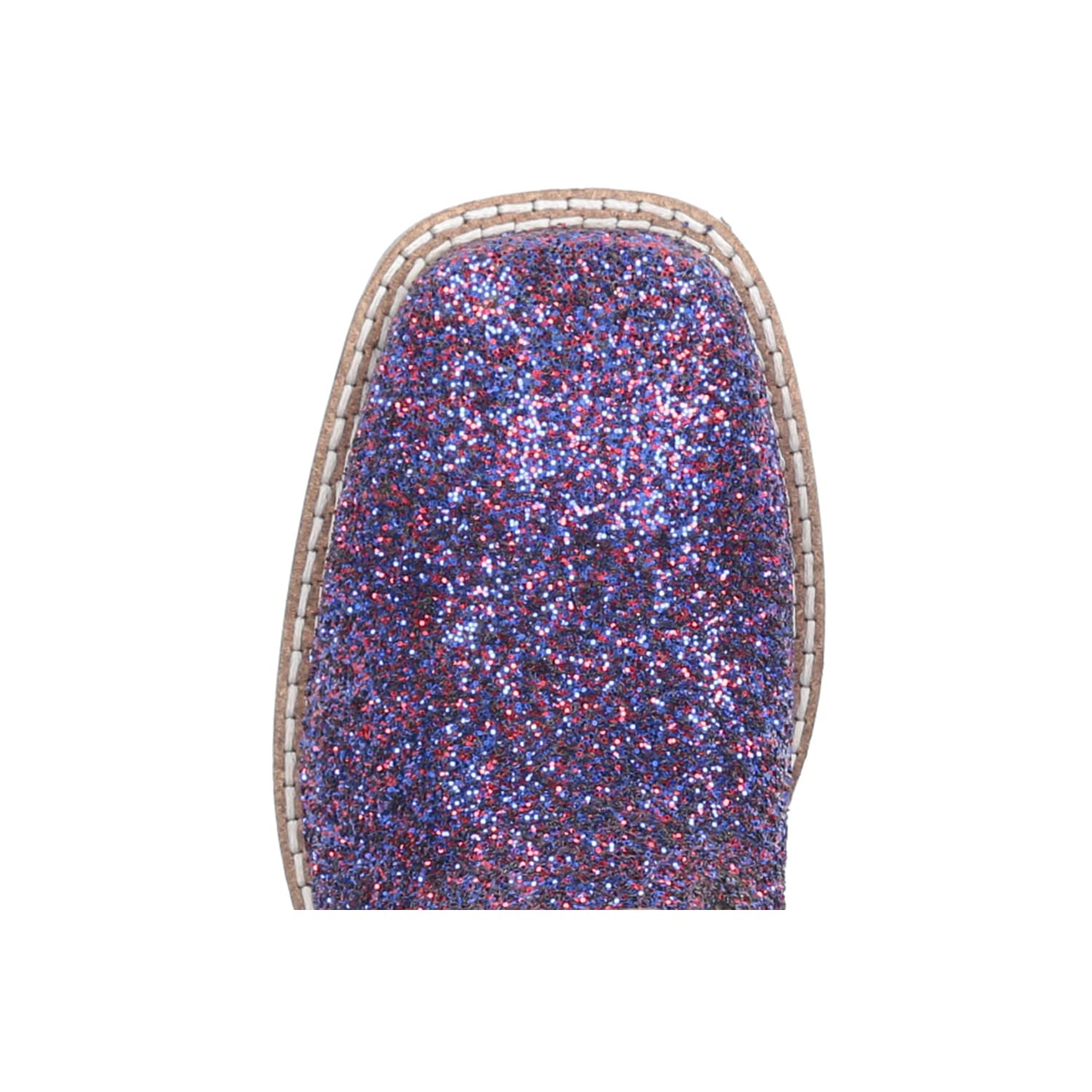 Smoky Mountain Boots Unisex Adult 3164y Equestrian-boots, Purple Glitter/Brown Distress, 3.5 US