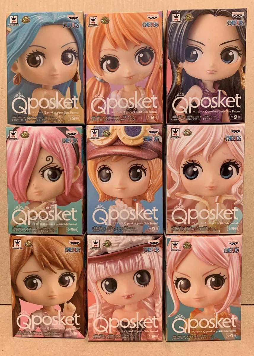 最新入荷 Qposket ガールズフェスティバル フィギュア ワンピース 全9種セット コミック アニメ Oyostate Gov Ng