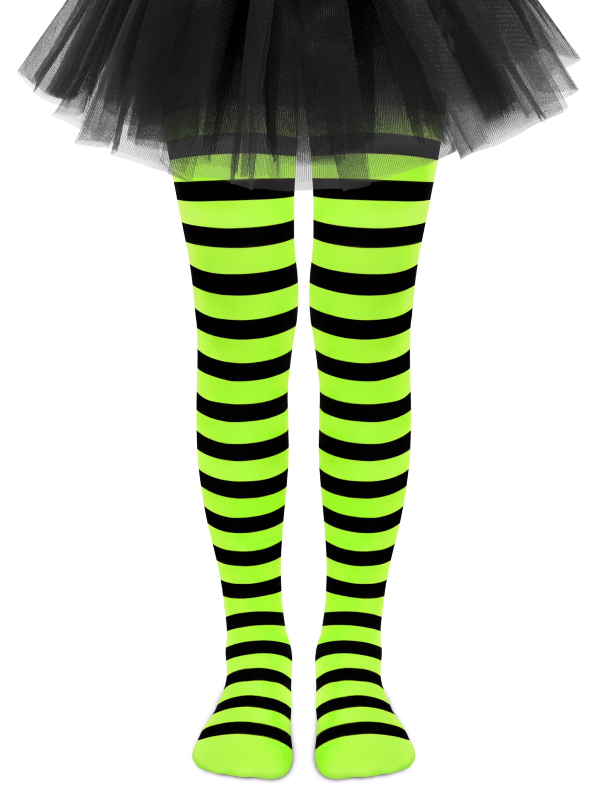 Striped Leggings Toddler Girl Halloween Leggings Striped Tights