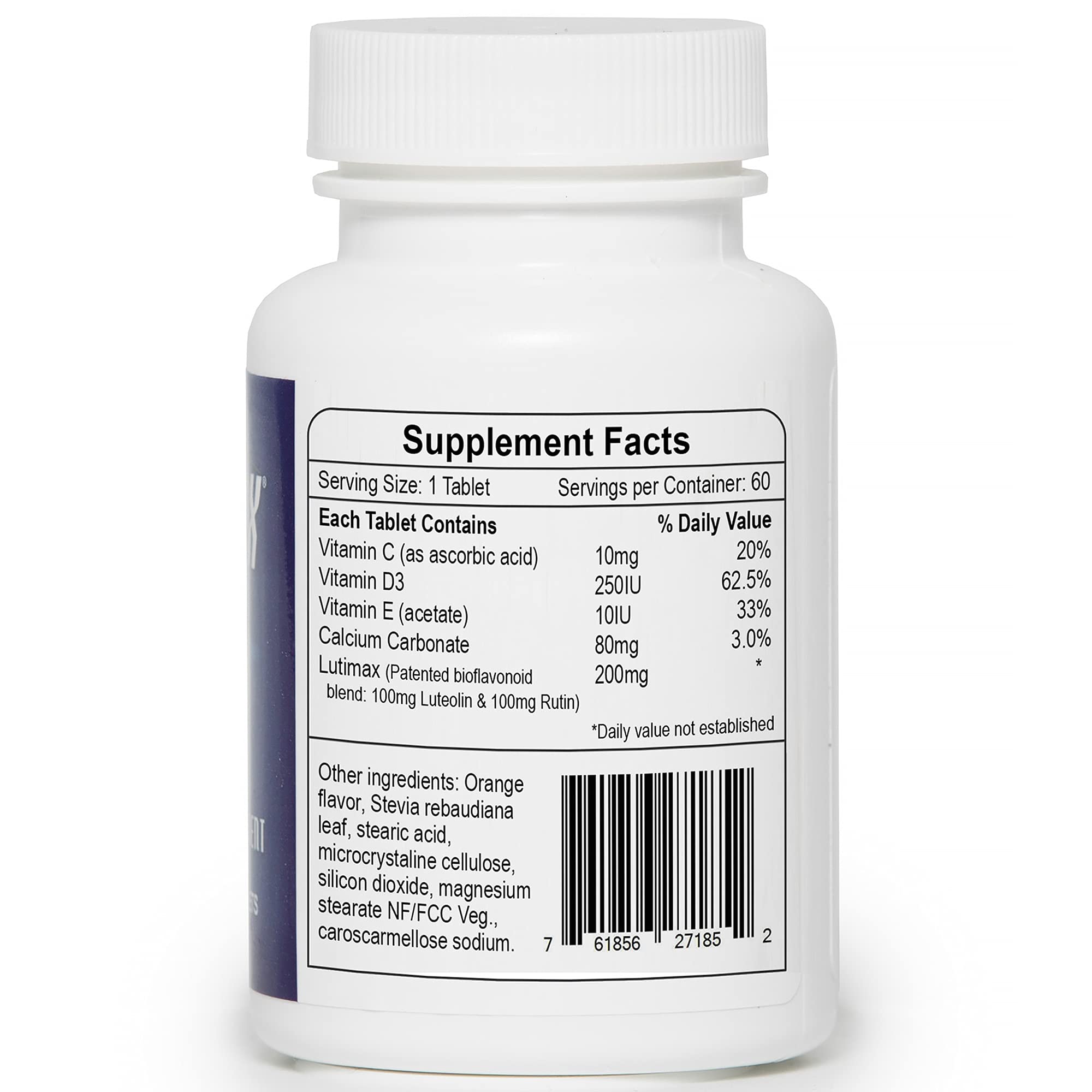 Buy LutiMax Luteolin Complex w/ Rutin 200mg 60 Tablets Luteolin