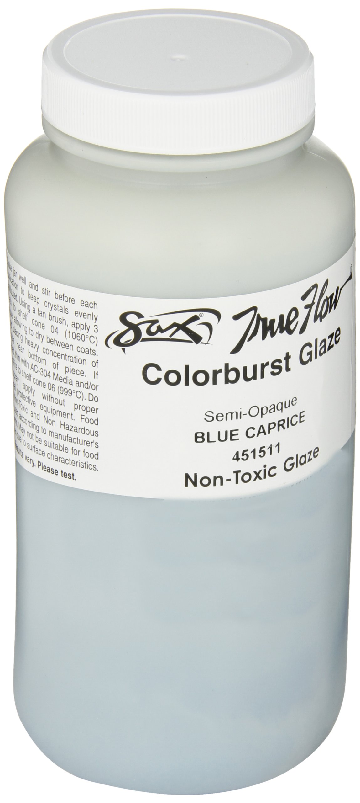 True Flow Colorburst Glazes - 1 Pint - Blue Caprice - 451511