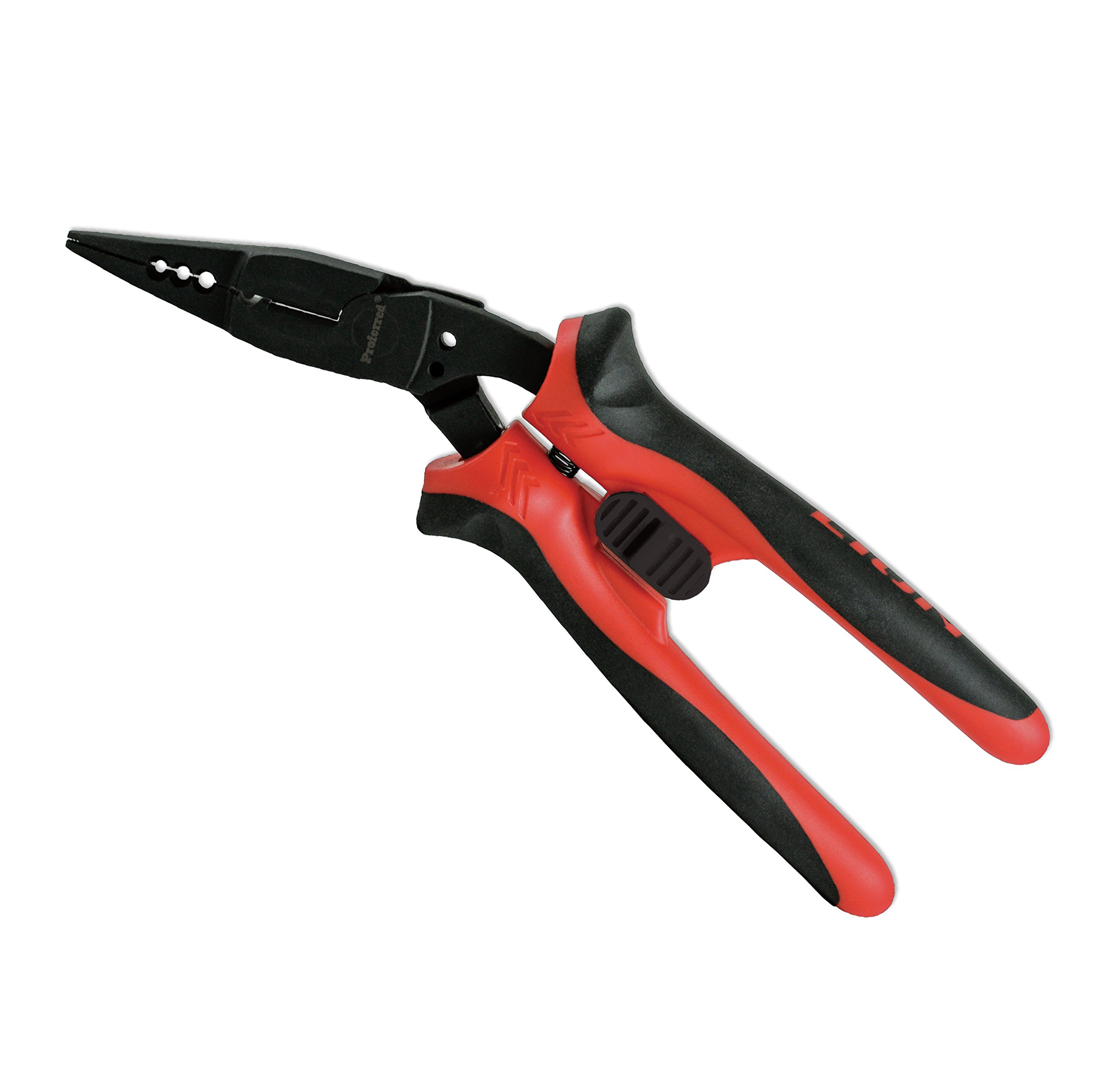 Proferred T20101 All Purpose 7 in 1 Angle Nose Pliers, 8"
