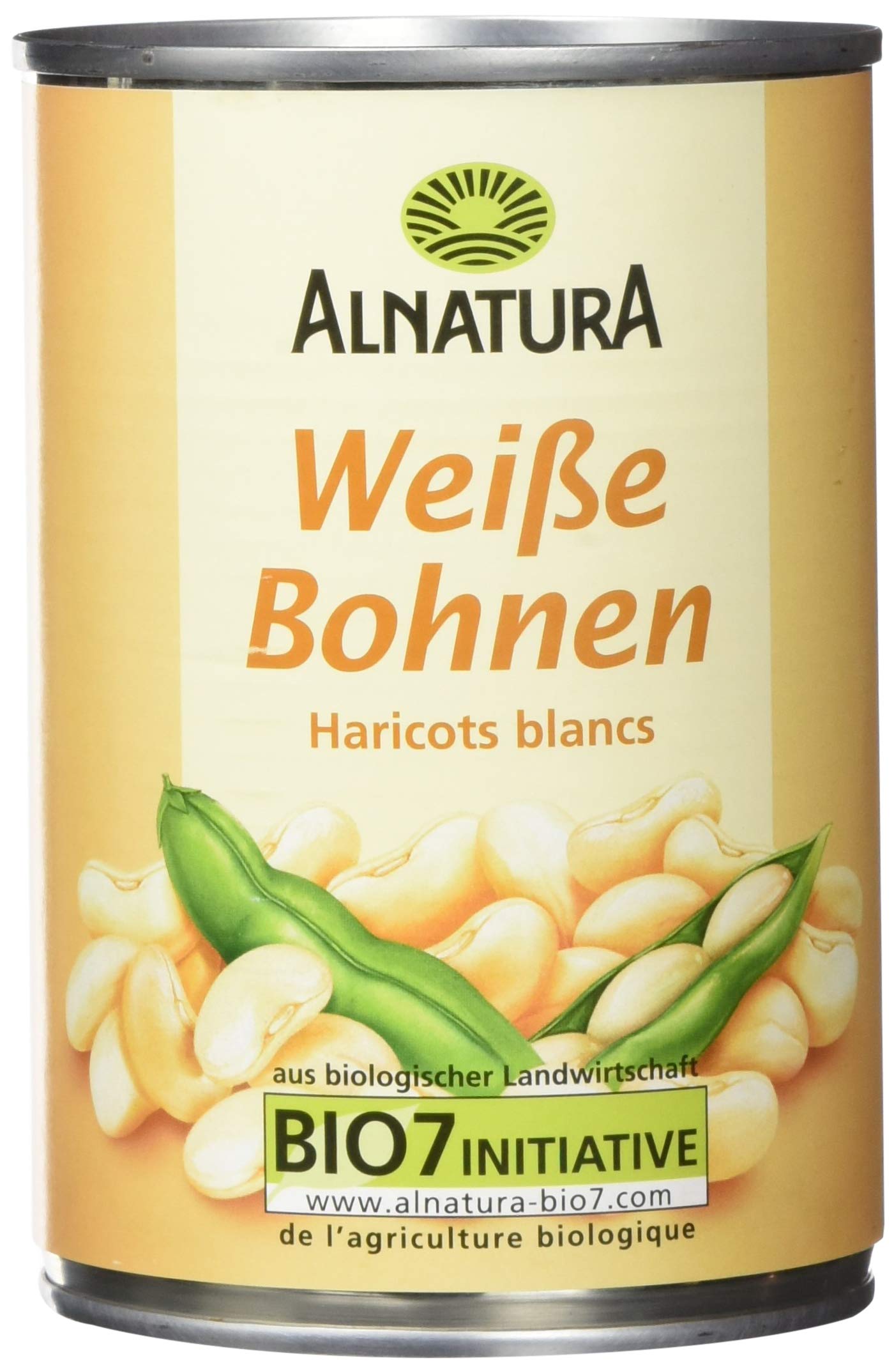 Alnatura Bio Weiße Bohnen, 240g