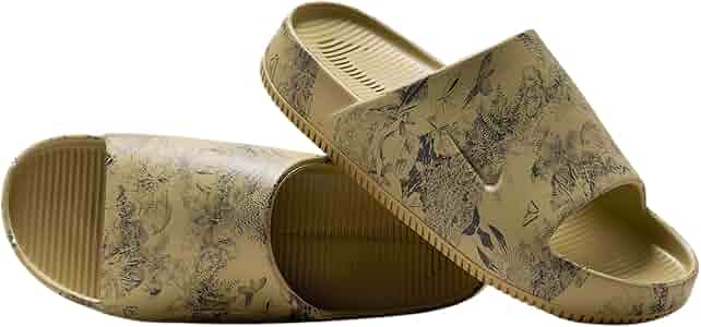 ◆Nike◆ Calm Print Men's Slides HQ1125-201 Amazon.com | Nike Calm Printed Men's Slides (HQ1125-201