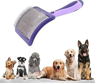 Dog Brush,Grooming Brush for Dematting, and Detangle,Dog Brush for Poodles,Shepherd Hair,Pitbulls,Labrador Retriever Groom...