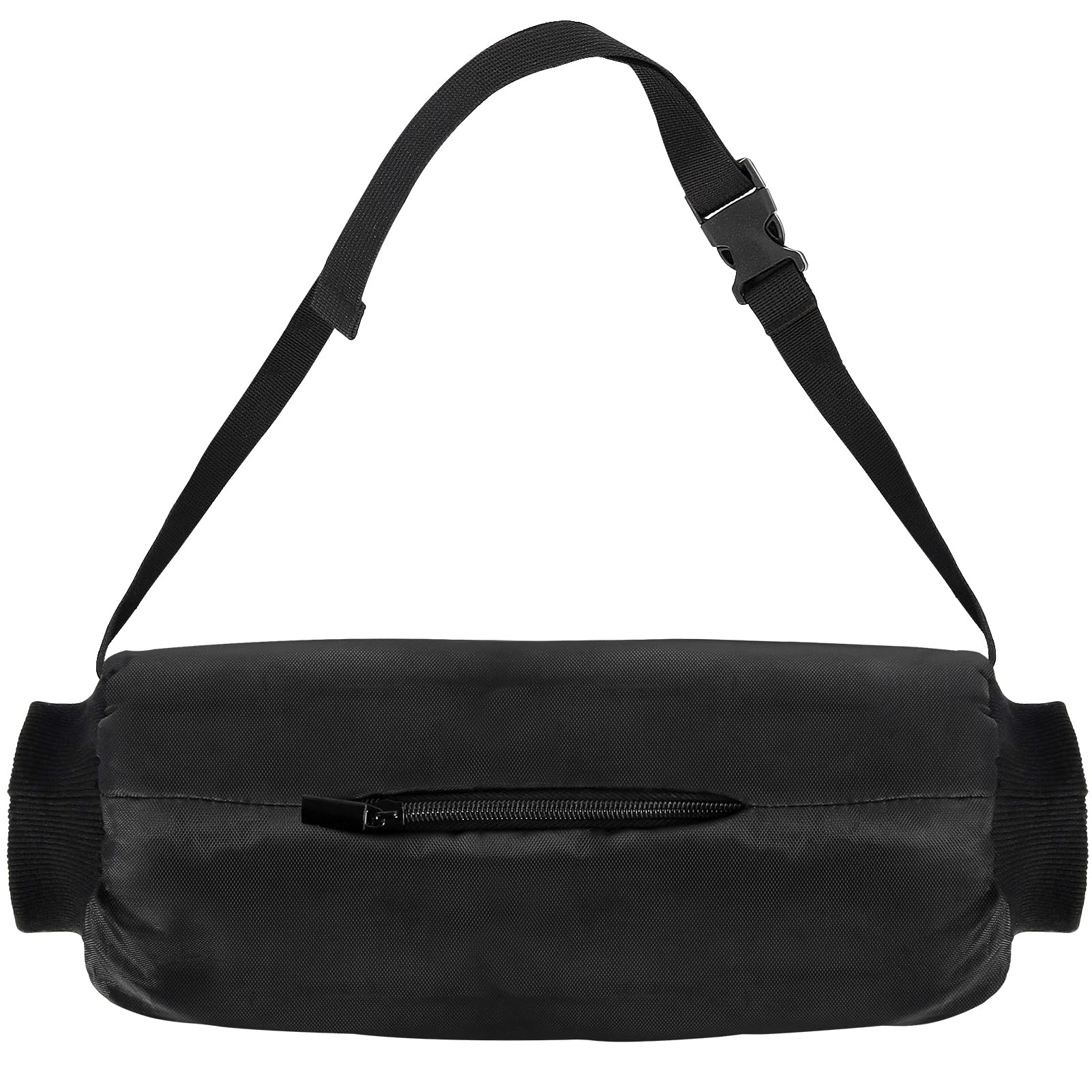 Football Hand Warmer Pouch Reusable Hand Warming Muff with Zipped Pocket and Adj