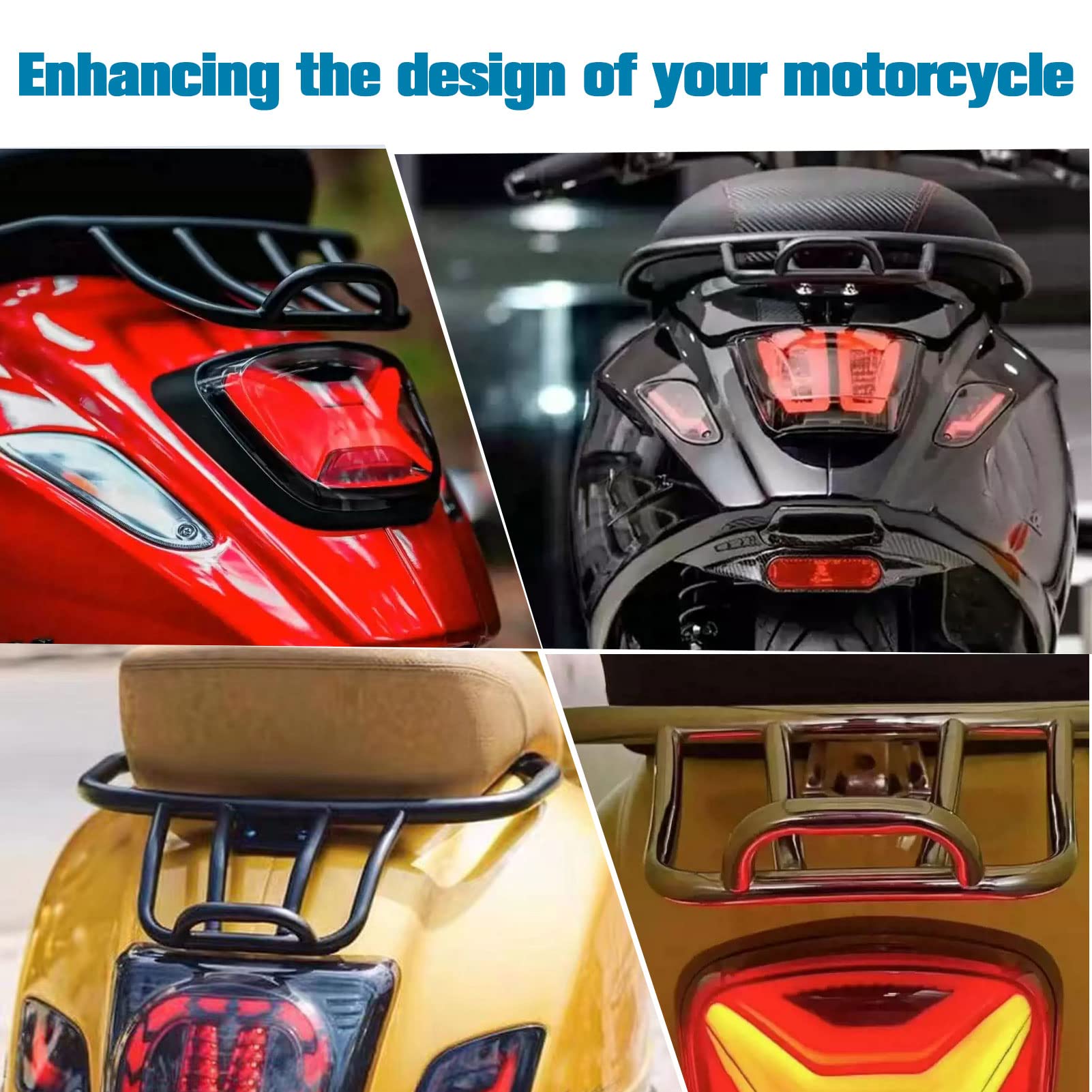 Rear Luggage Rack Bracket Holder For VESPA GTS300 ... - Vicedeal