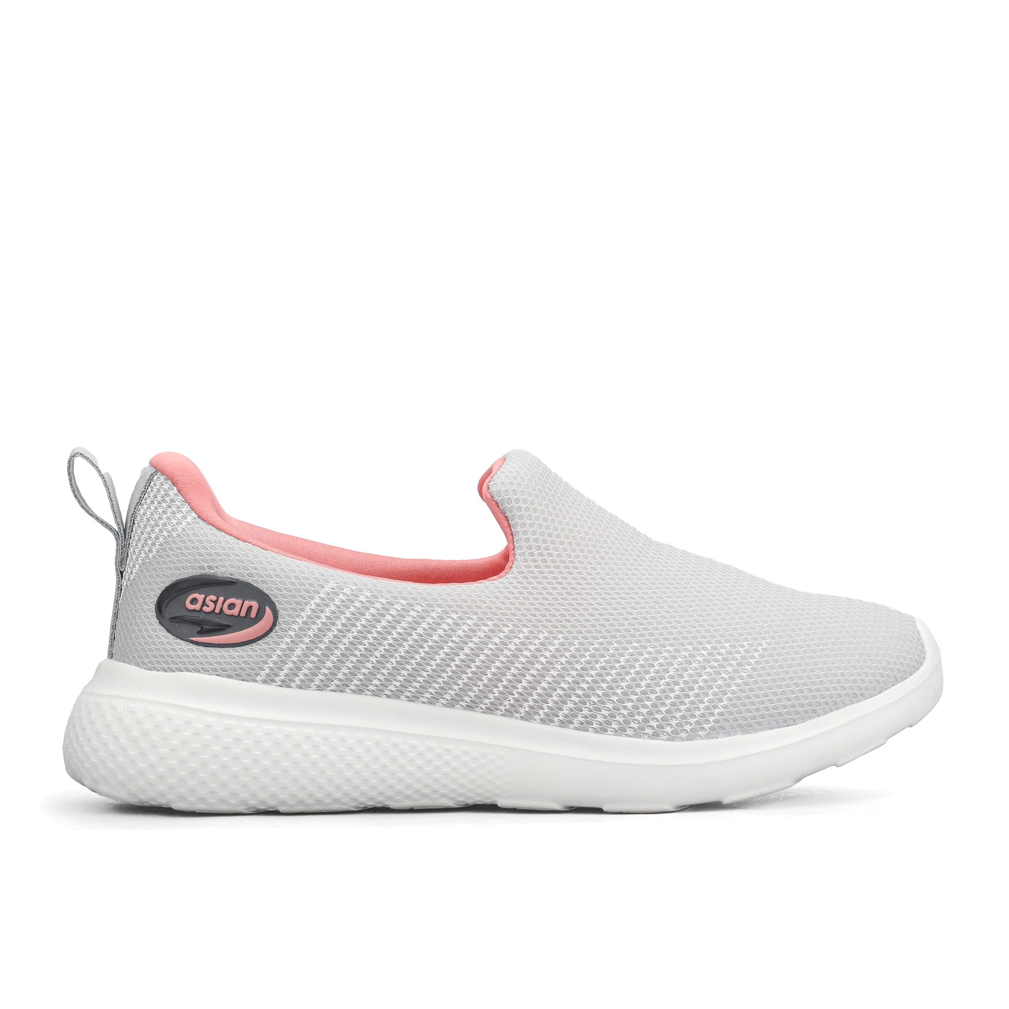 ASIAN Firefly-111 - Zapatos deportivos para mujer, para caminar, correr, gimnasio, sin cordones, transpirables, ligeros, con plantilla de espuma viscoelástica, zapatos casuales para mujeres y niñas
