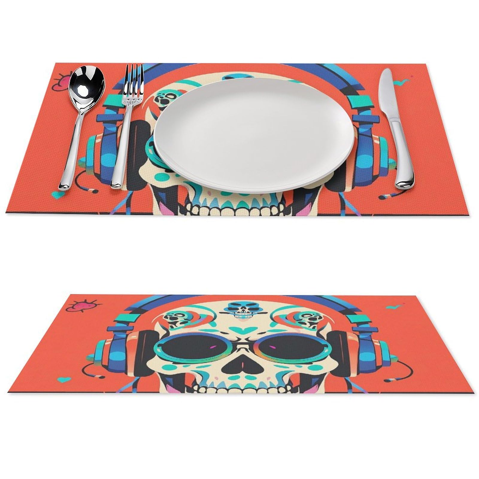 Set de table lavable PVC qui protège la table des taches de cuisine et de la chaleur des plats