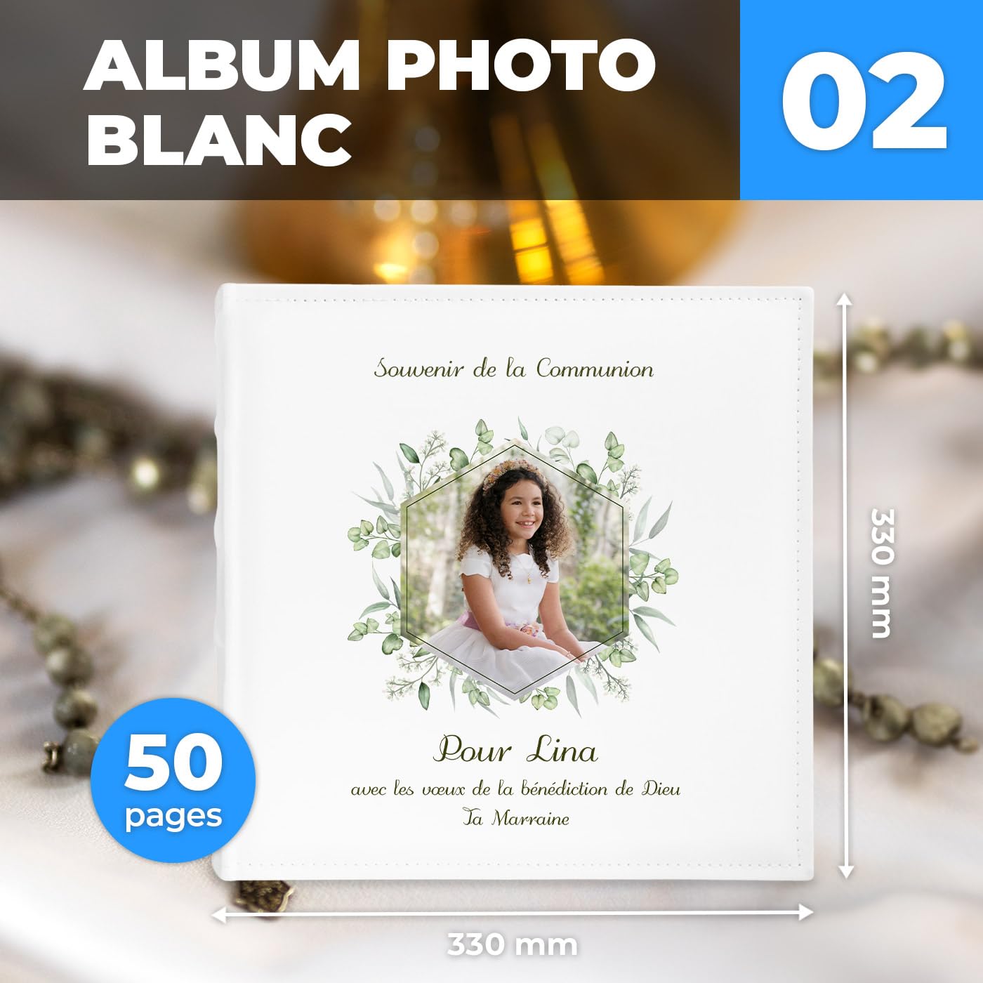 Maverton Album Photo 10x15 500 Photos, Album Photo Enfant personnalisé